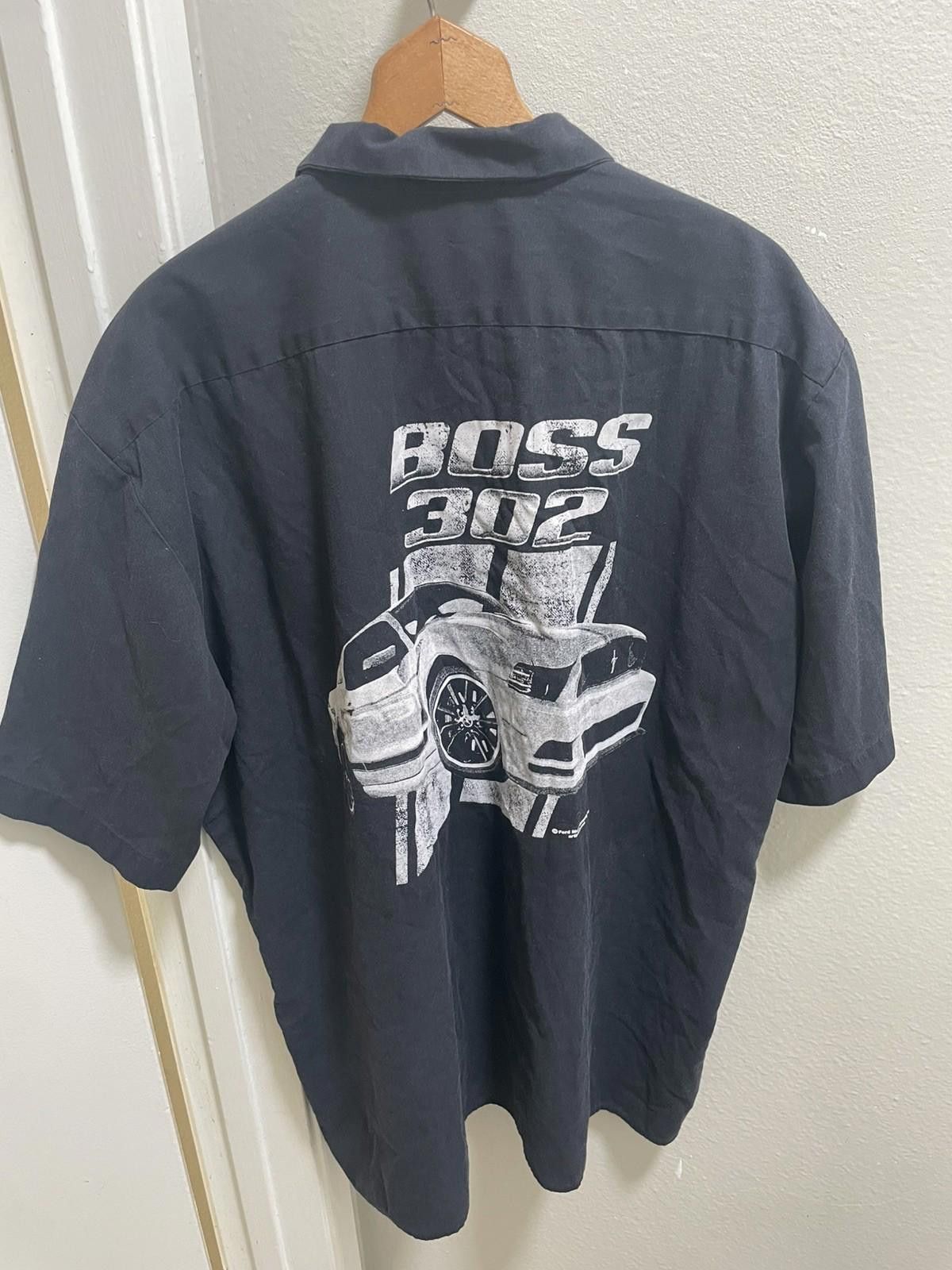 Other Ford Mustang Dickies Men 2XL Black Button Up Boss 302 Size US XXL / EU 58 / 5 - 1 Thumbnail