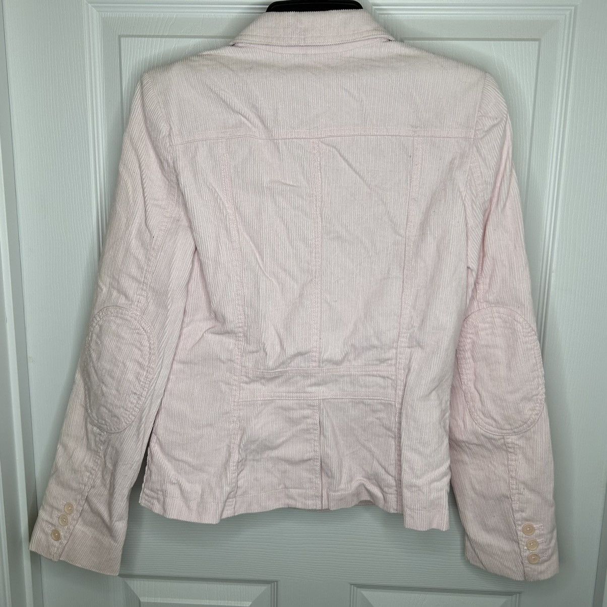 Calvin Klein Calvin Klein Light Pink Corduroy Jacket Blazer Size 6 Size M / US 6-8 / IT 42-44 - 2 Thumbnail