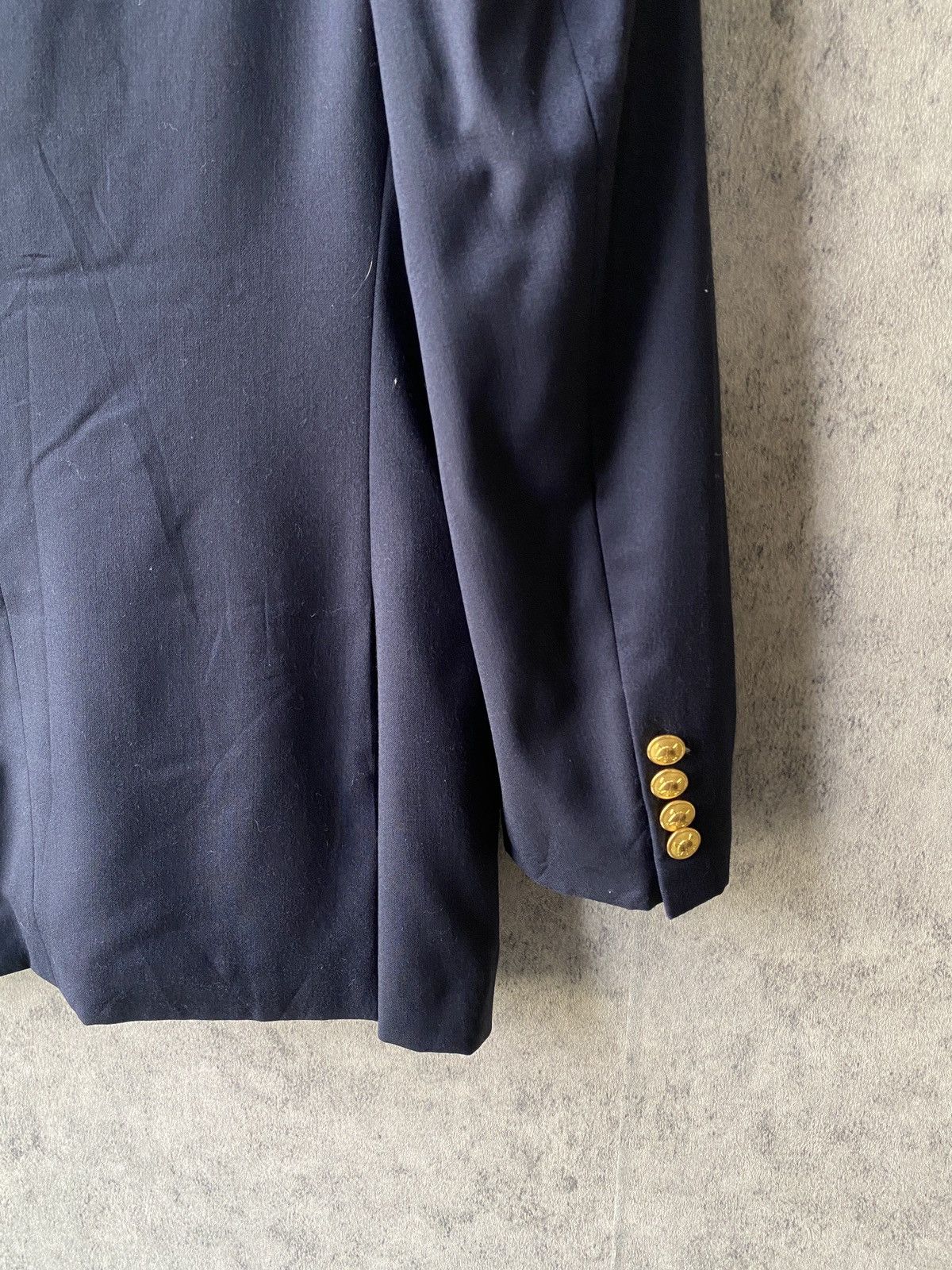 Polo Ralph Lauren Polo Ralph Lauren Gold Button Blazer Jacket Size US M / EU 48-50 / 2 - 11 Thumbnail