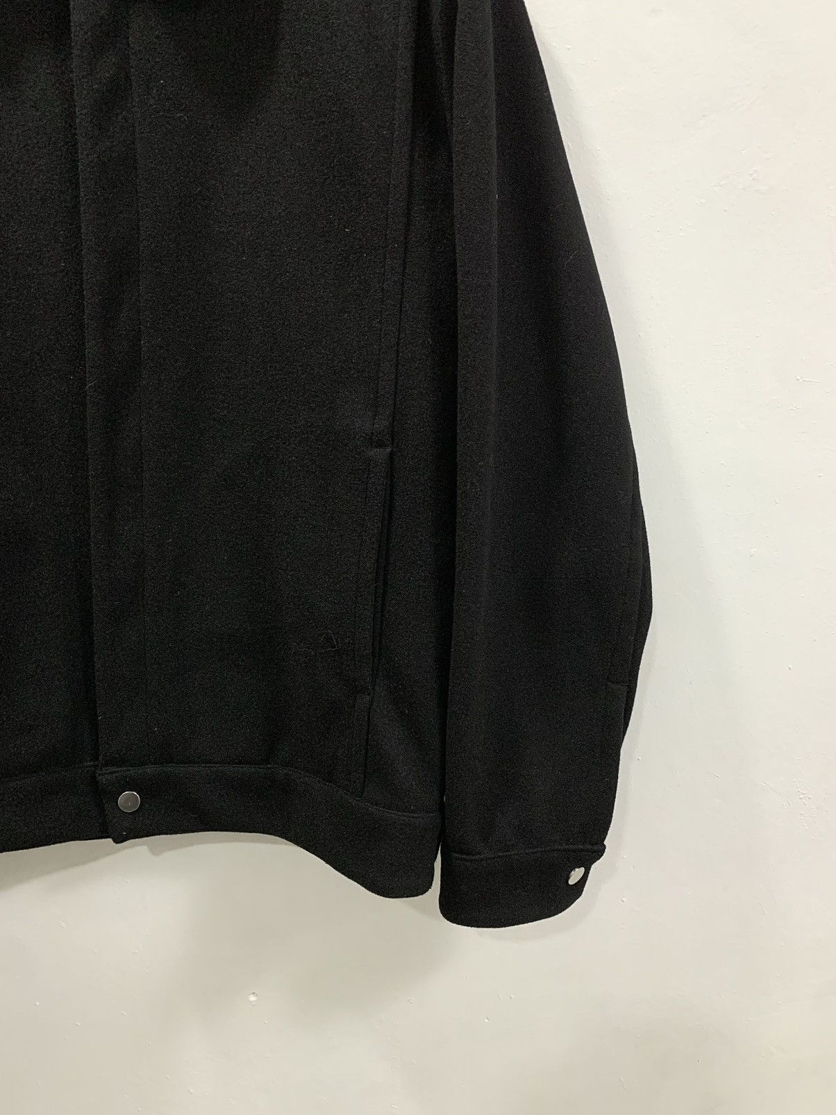 Japanese Brand UNITED TOKYO MELTON JERSEY ZIP BLOUSON JACKET Size US M / EU 48-50 / 2 - 6 Thumbnail