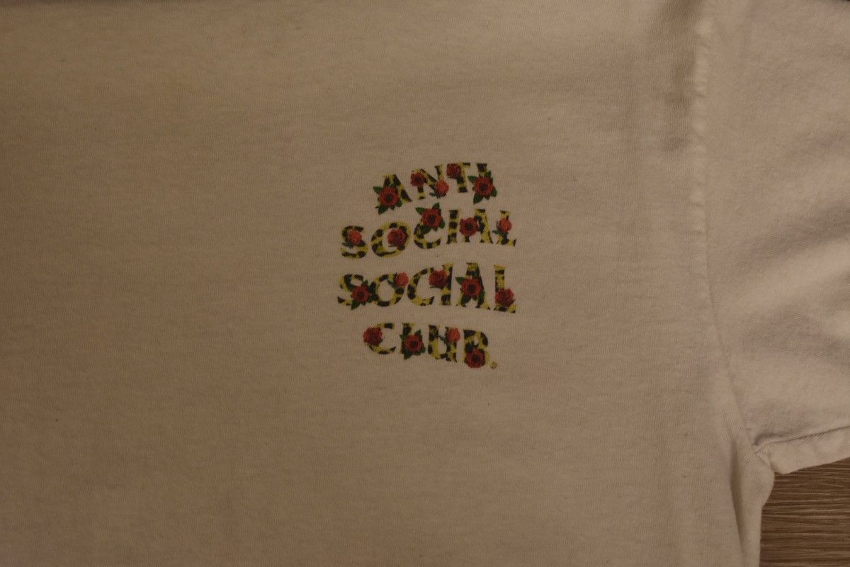 Anti Social Social Club White Anti Social Short Sleeve Size US M / EU 48-50 / 2 - 2 Thumbnail