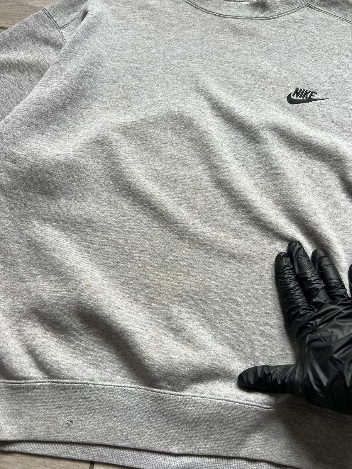 Nike 🩶Nike Vintage Sweatshirt Mini Logo Designer 90s Size US L / EU 52-54 / 3 - 4 Thumbnail