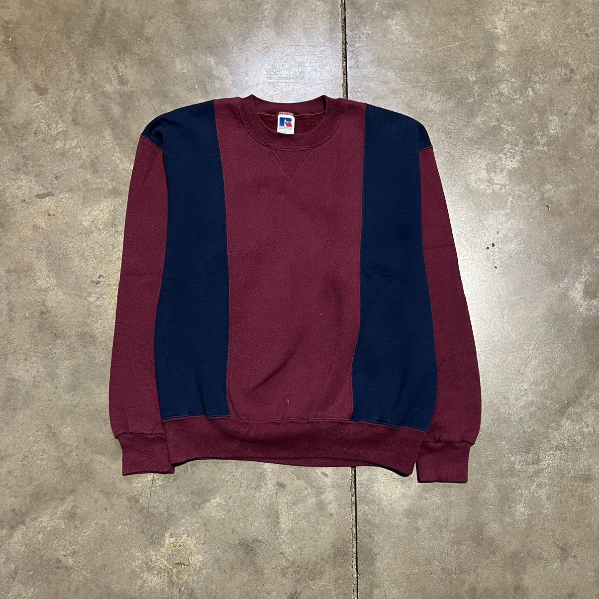 Russell Athletic Vintage Russell Athletic Crewneck Sweatshirt Striped 90s USA Size US M / EU 48-50 / 2 - 1 Thumbnail