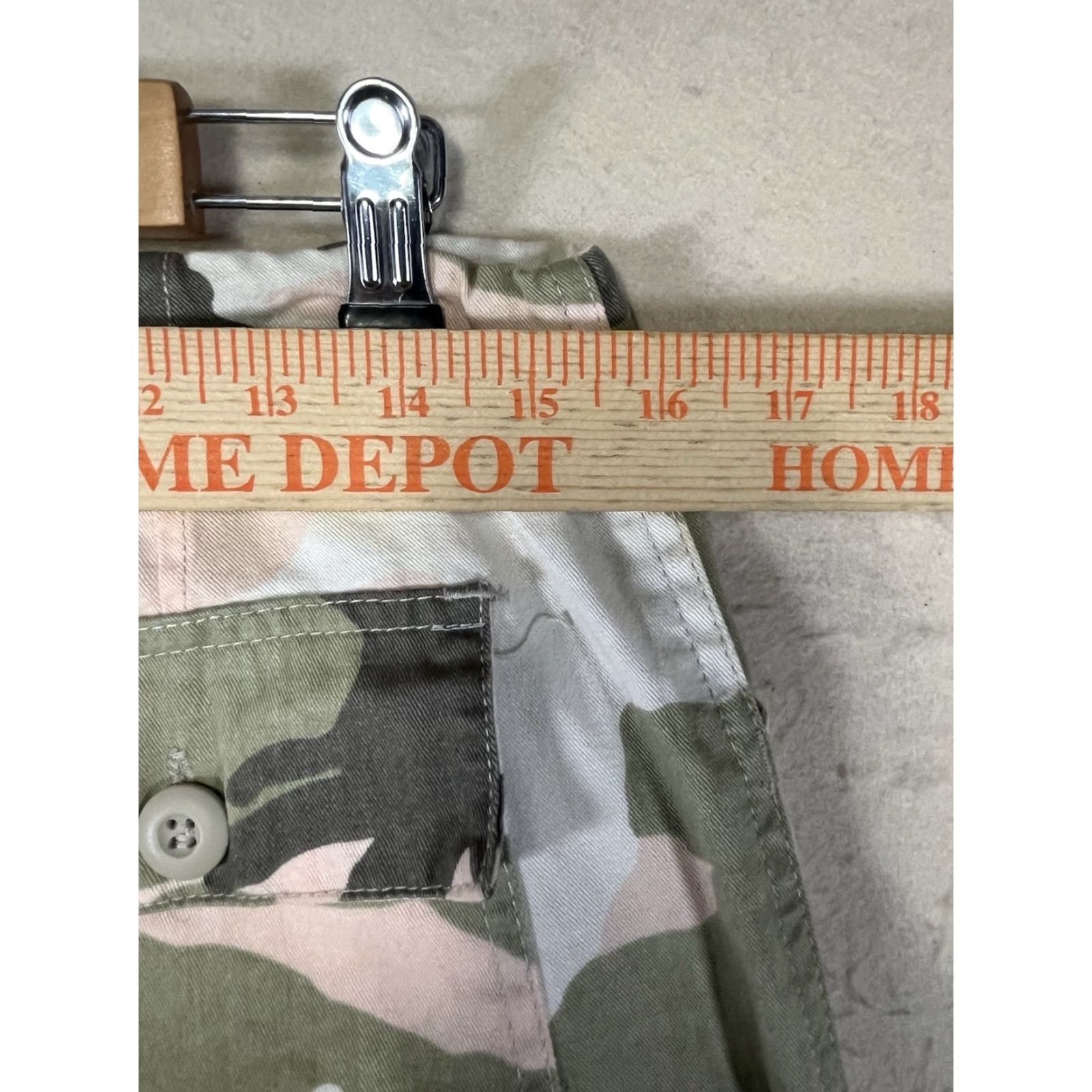 Rothco Rothco Pants Cargo Women XS Multicolor Light Green Pastel Pink Camo Cargo Pants Women XS Size 26" / US 2 / IT 38 - 3 Thumbnail