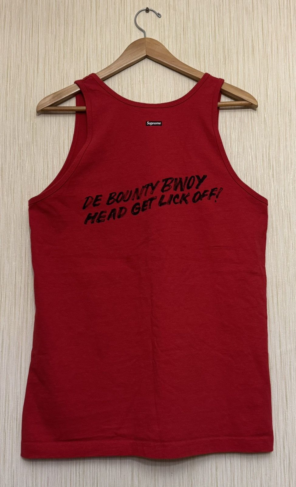 Supreme Supreme bounty hunter Rare tank top 2016 Barrington Levi Size US M / EU 48-50 / 2 - 7 Thumbnail