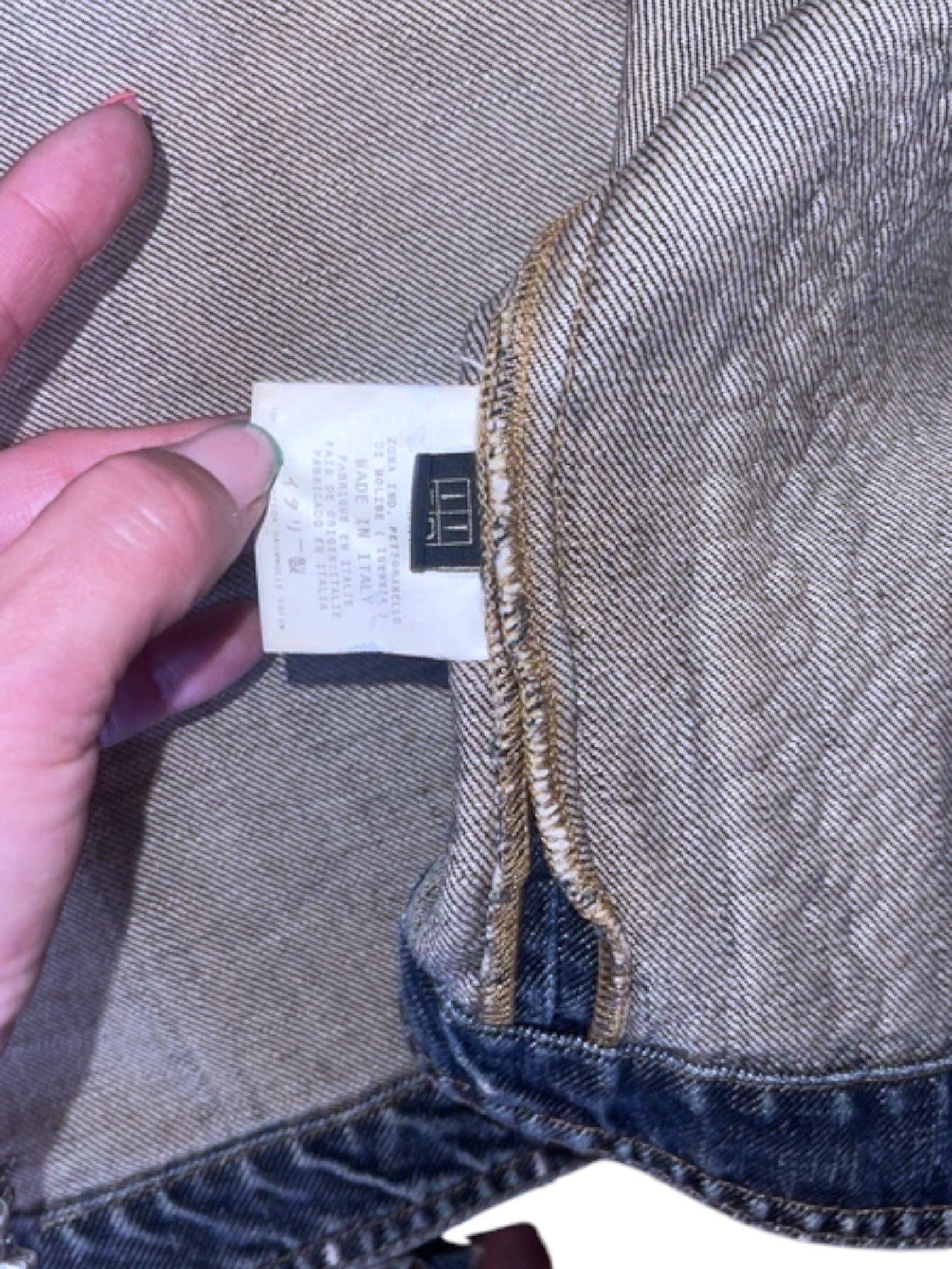 Just Cavalli Roberto Cavalli Python Paneled Denim Jacket, Early 2000s Size S / US 4 / IT 40 - 3 Thumbnail