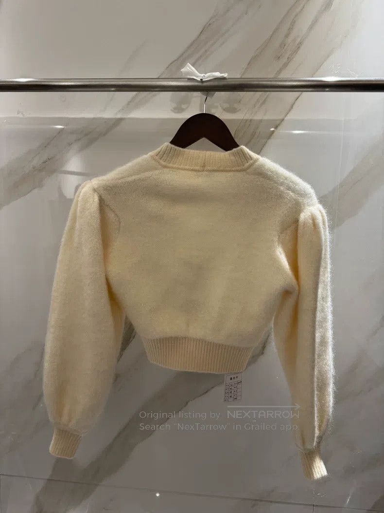 Fendi Fendi White Open Cardigan Sweater Size XS / US 0-2 / IT 36-38 - 2 Thumbnail