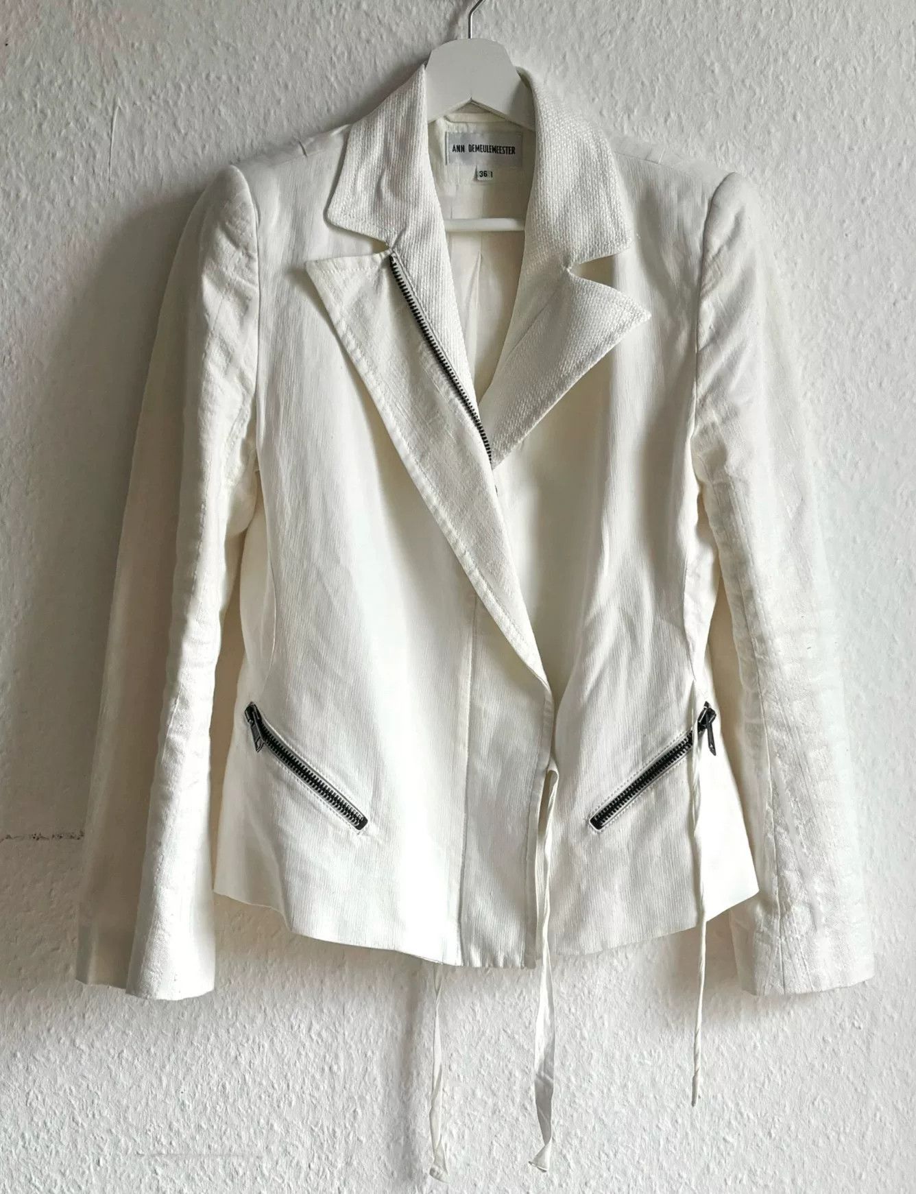 Ann Demeulemeester Ann Demeulemeester White Label Jacket Size XS / US 0-2 / IT 36-38 - 1 Thumbnail
