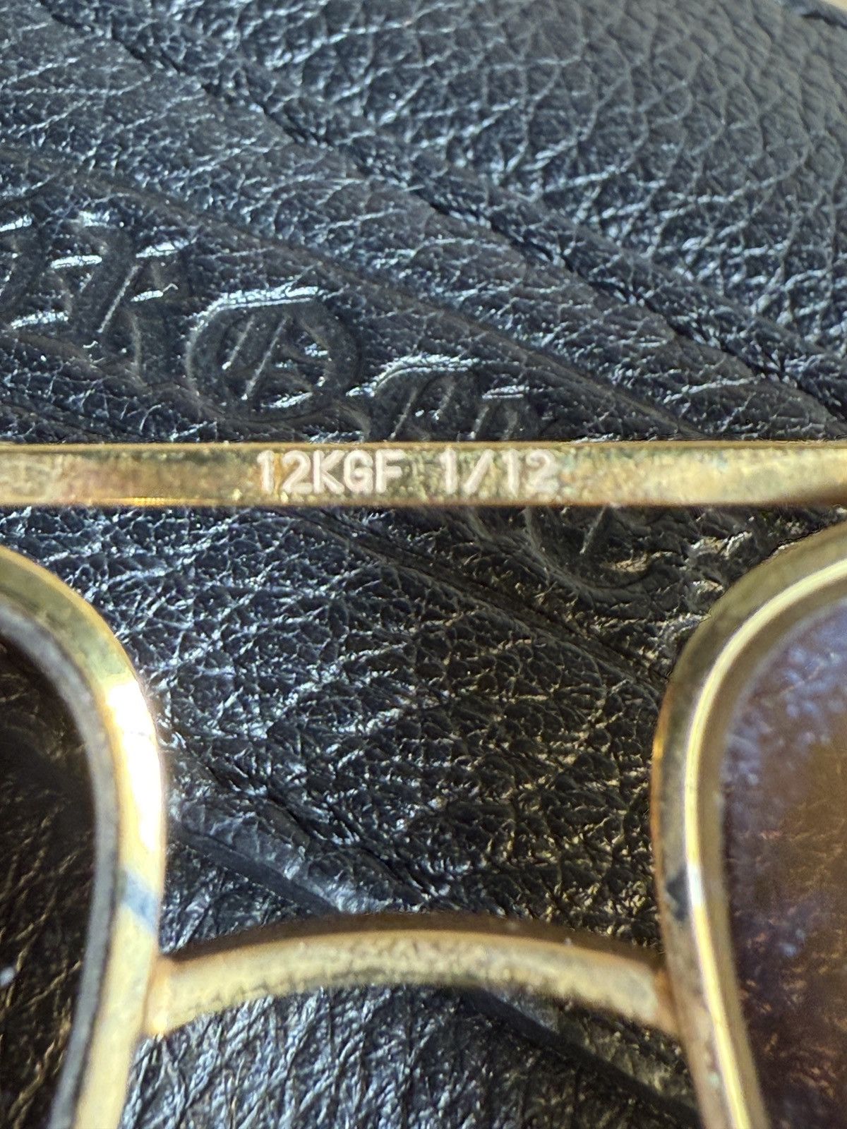 Chrome Hearts Chrome Hearts THROB Sunglasses Gold Filled White Ebony Size ONE SIZE - 13 Thumbnail