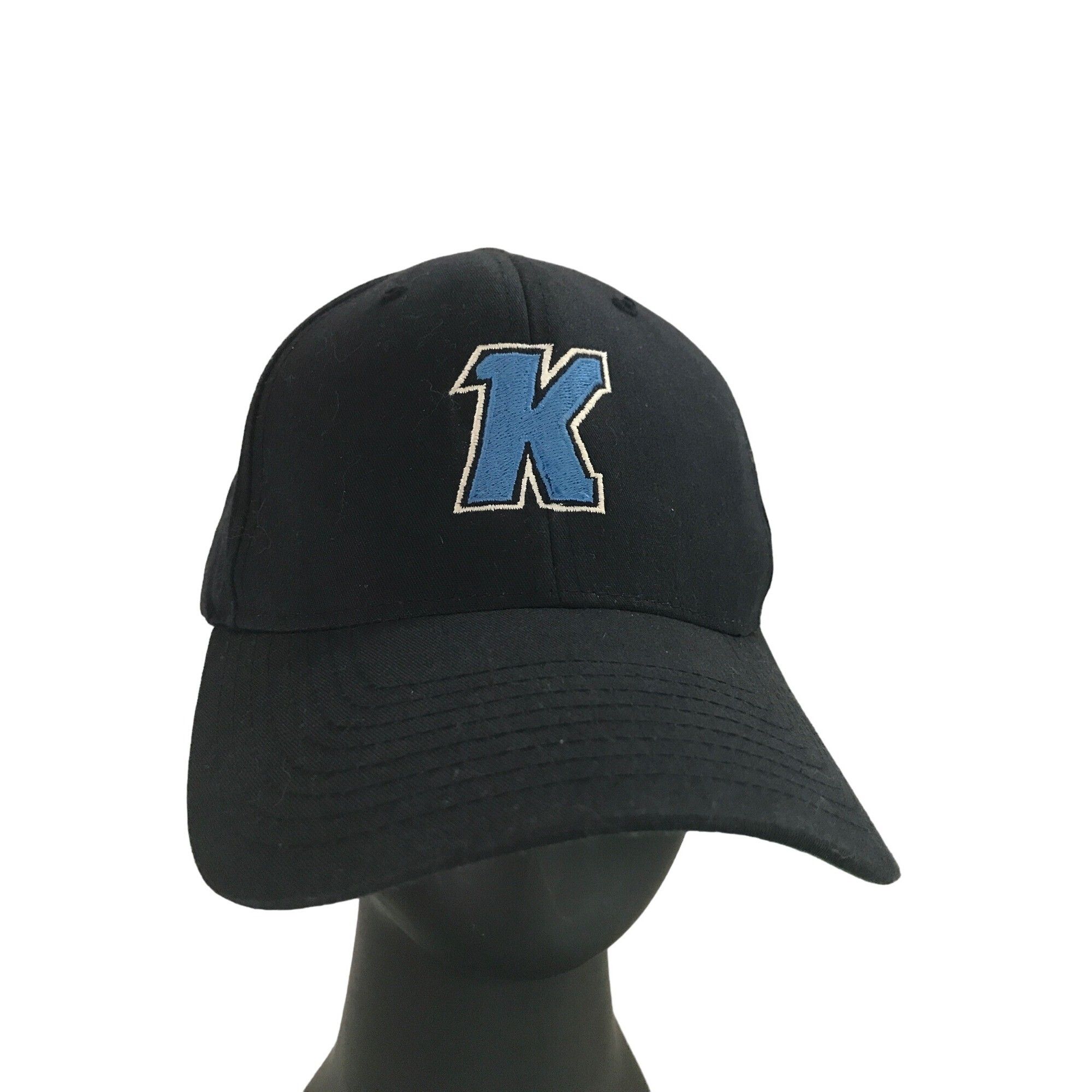 Vintage K Blue K Distressed Pro Series Strap Back Cap Hat Lid Truck Size ONE SIZE - 1 Preview