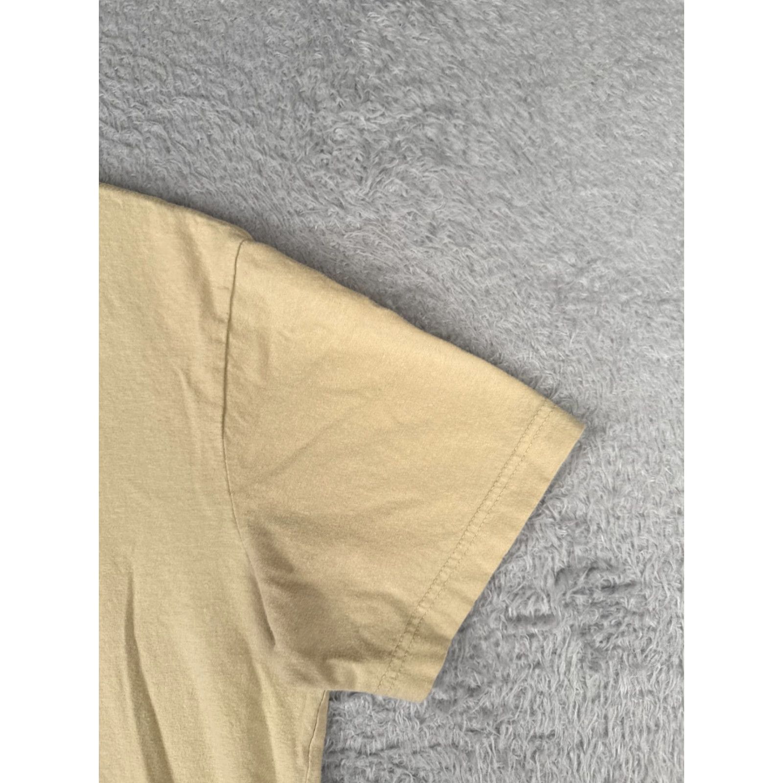 The North Face The North Face Men T-Shirt Beige Short Sleeve Crew Neck 100% Cotton Logo All Seasons Breathable Summer Spring Fall Winter Shirt Mens XS-XL Size US M / EU 48-50 / 2 - 2 Thumbnail