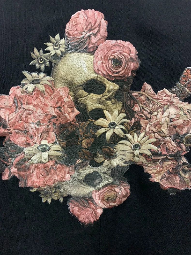 Dior Dior Dior Homme Floral Skull Suit-2507 Size US M / EU 48-50 / 2 - 6 Thumbnail