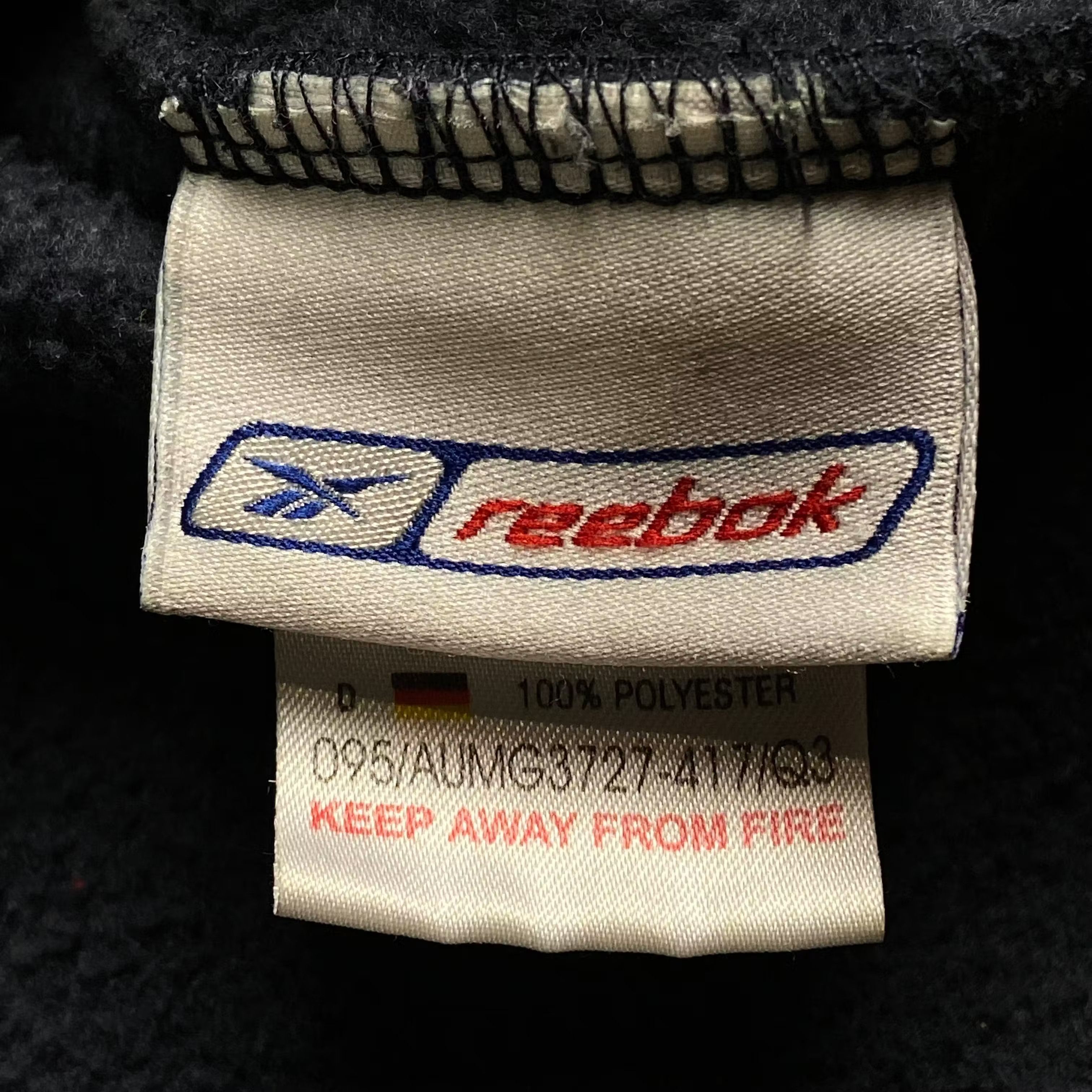Reebok × Vintage Mens Fleece Sweatshirt Reebok Vintage Size L Size US L / EU 52-54 / 3 - 9 Thumbnail