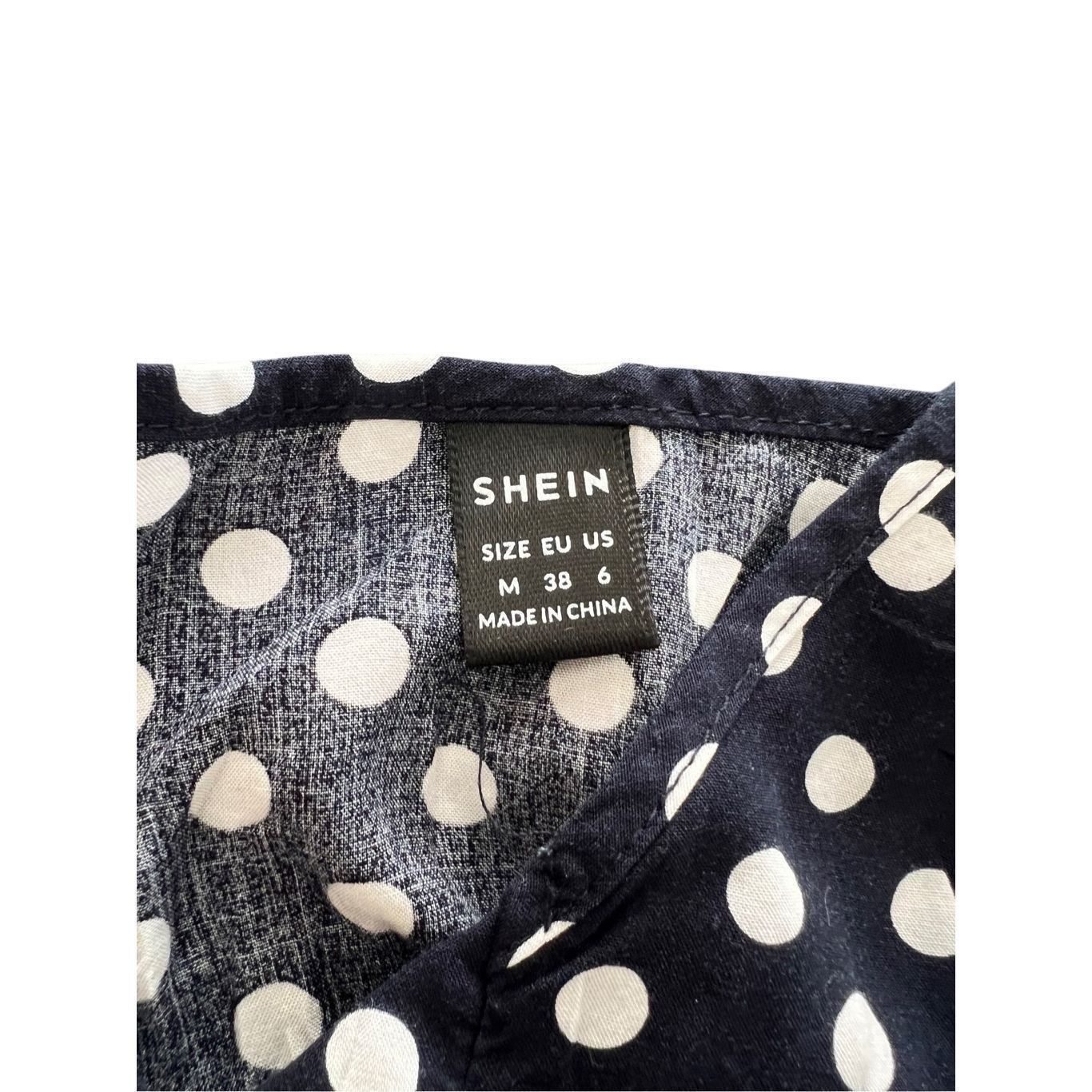 Shein SHEIN Vintage Midi Length Polka-dot Skater Dress Size M / US 6-8 / IT 42-44 - 4 Thumbnail