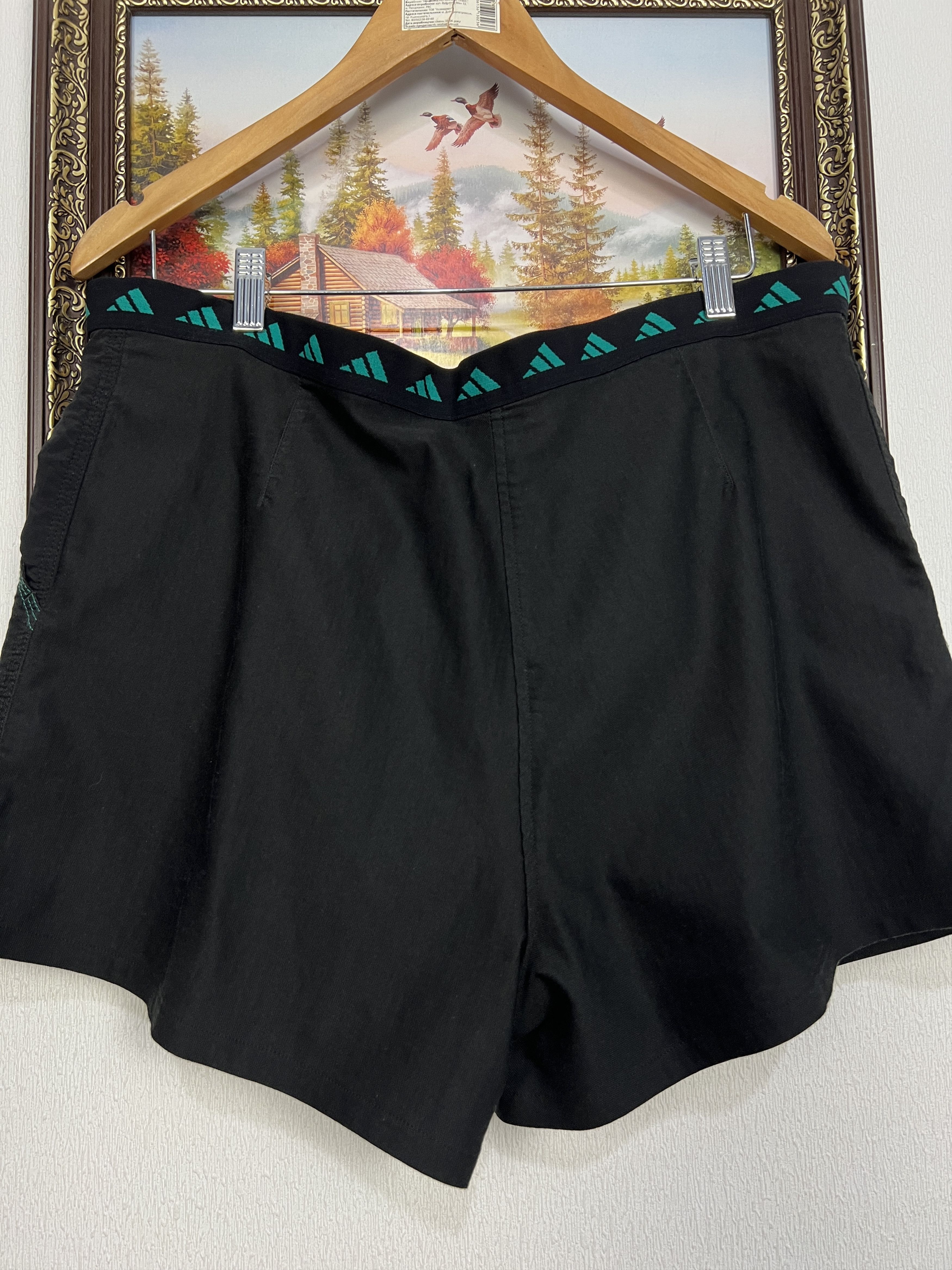 Adidas Vintage 90's Originals Black Tennis Athletic Shorts Rare Size US 36 / EU 52 - 10 Thumbnail