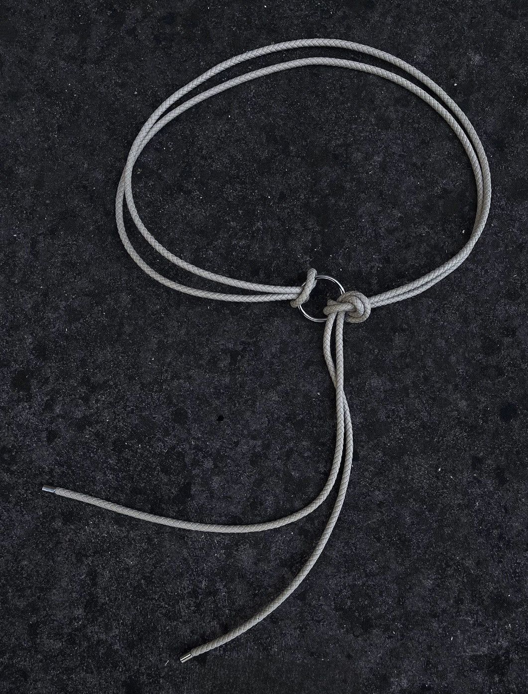 Japanese Brand × Vintage Outdoor retro fashion ring buckle woven rope belt aesthetic Size ONE SIZE - 3 Thumbnail