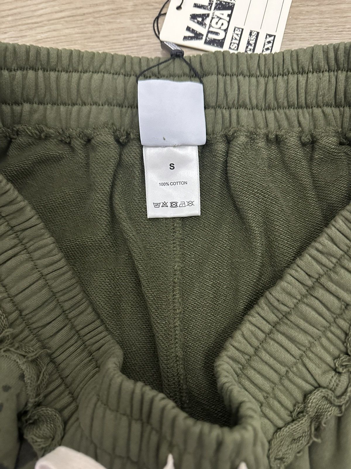 Vale Vale Green Safari Sweatpants (S) Size US 30 / EU 46 - 4 Thumbnail