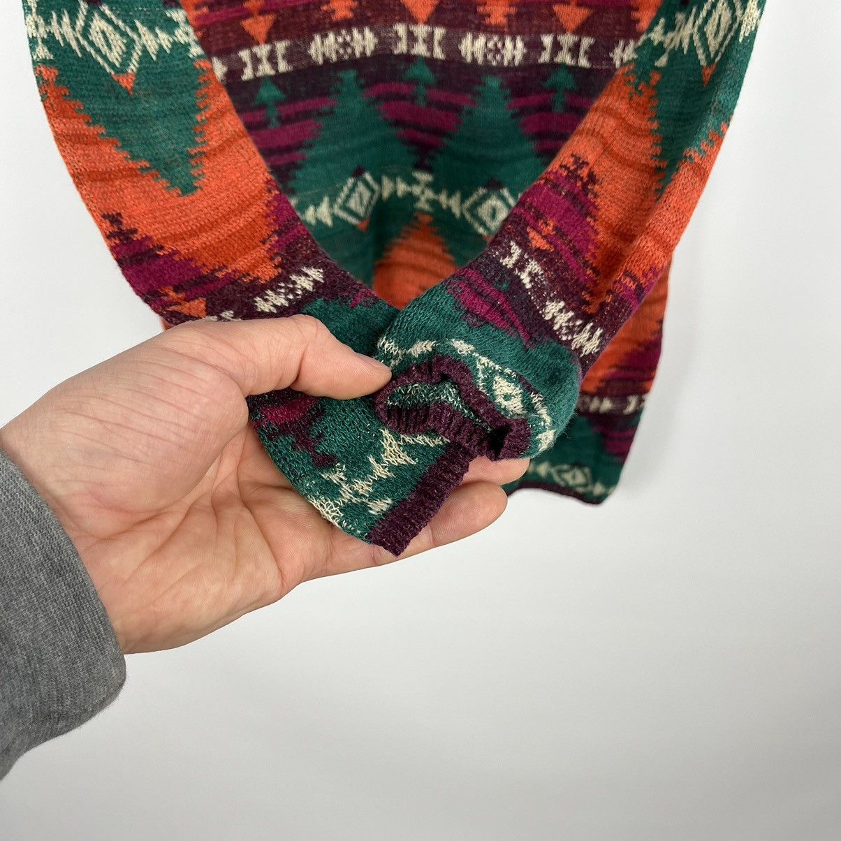 Denim & Supply Ralph Lauren Vintage Denim & Supply Ralph Lauren aztec sweater 90’s Size XS / US 0-2 / IT 36-38 - 7 Thumbnail