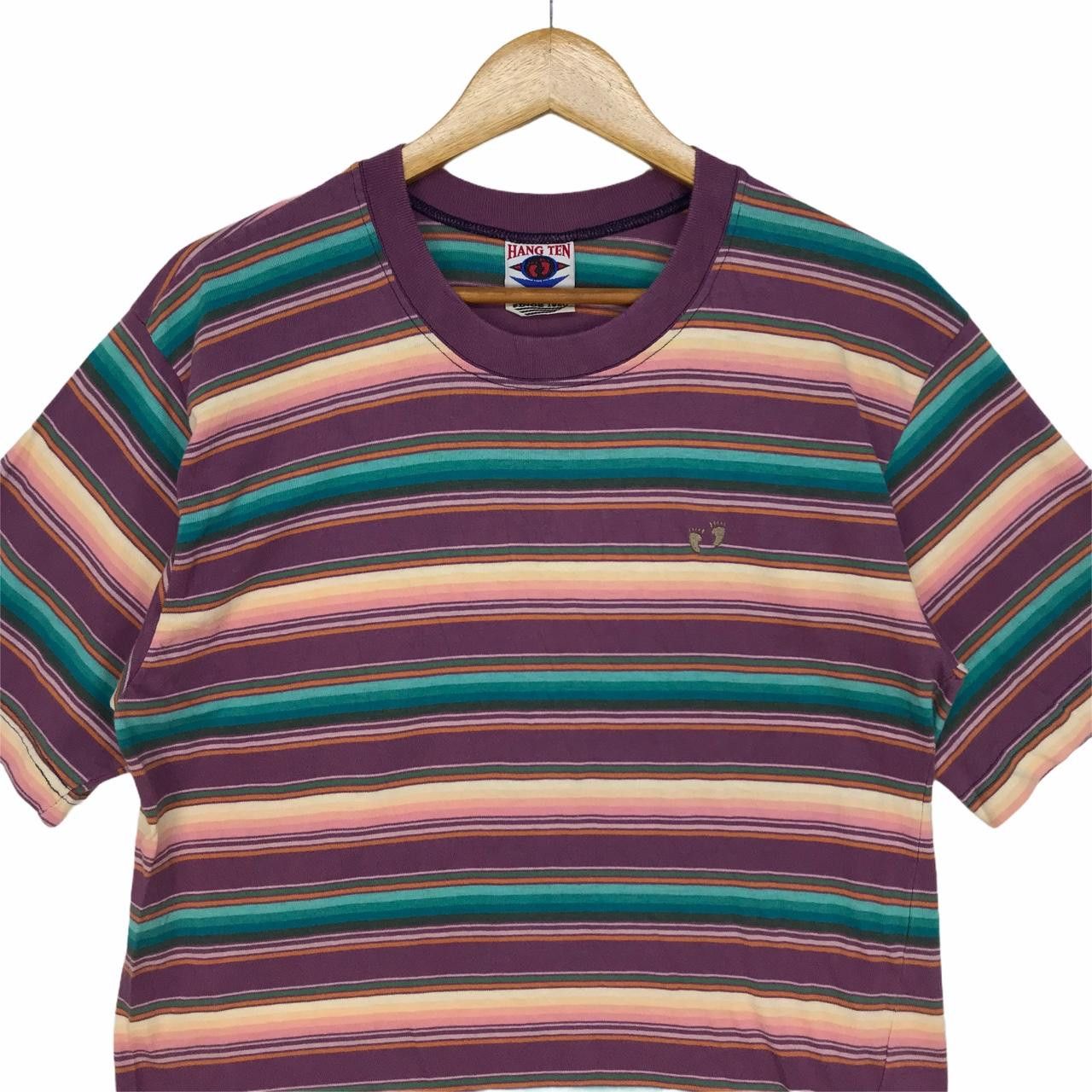 Hang Ten Vintage HANG TEN Originals Striped Tee Size L Size US L / EU 52-54 / 3 - 2 Thumbnail