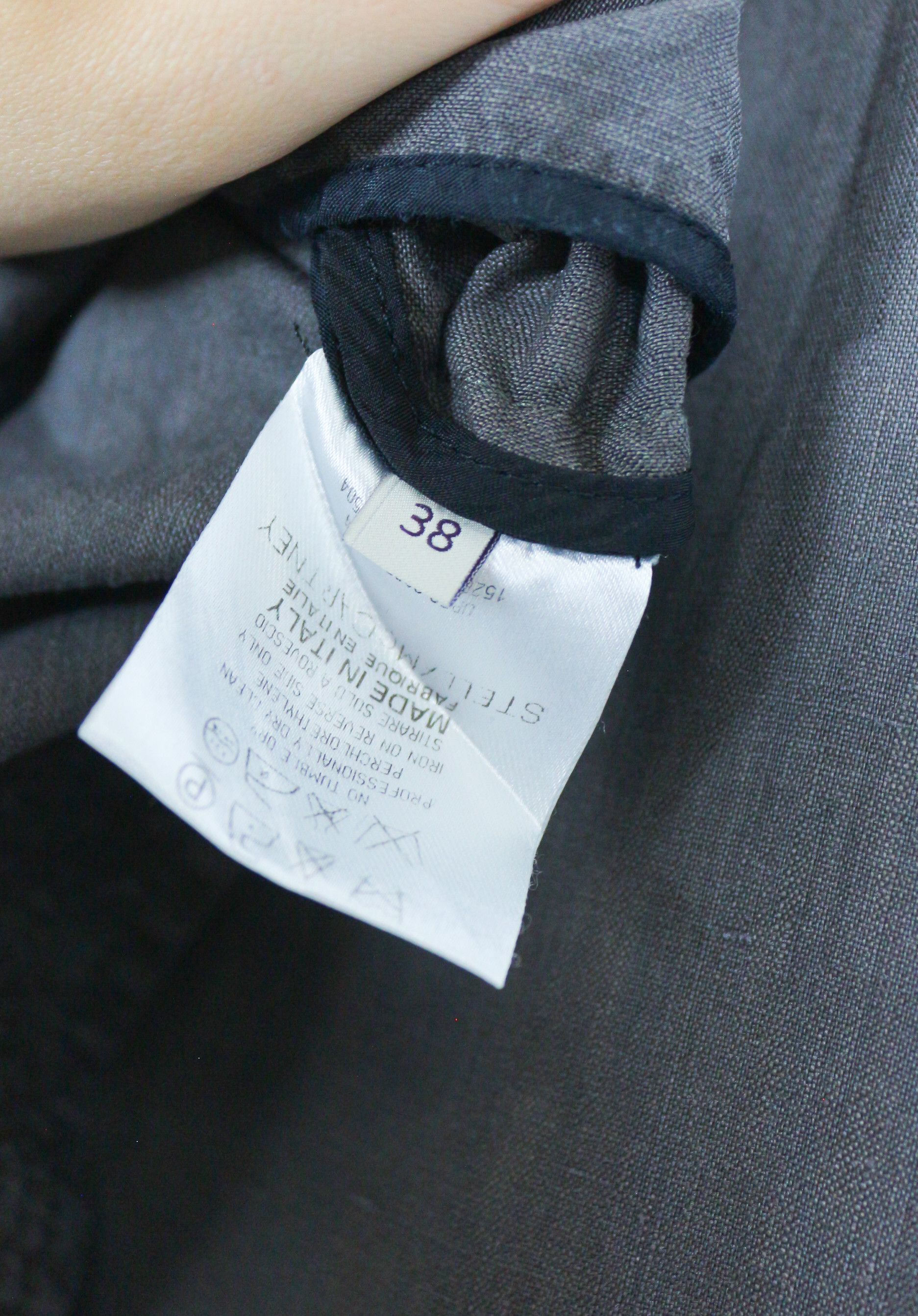 Stella McCartney Archive Stella McCartney Linen Silk Blazer Jacket 38 size Size XS / US 0-2 / IT 36-38 - 4 Thumbnail