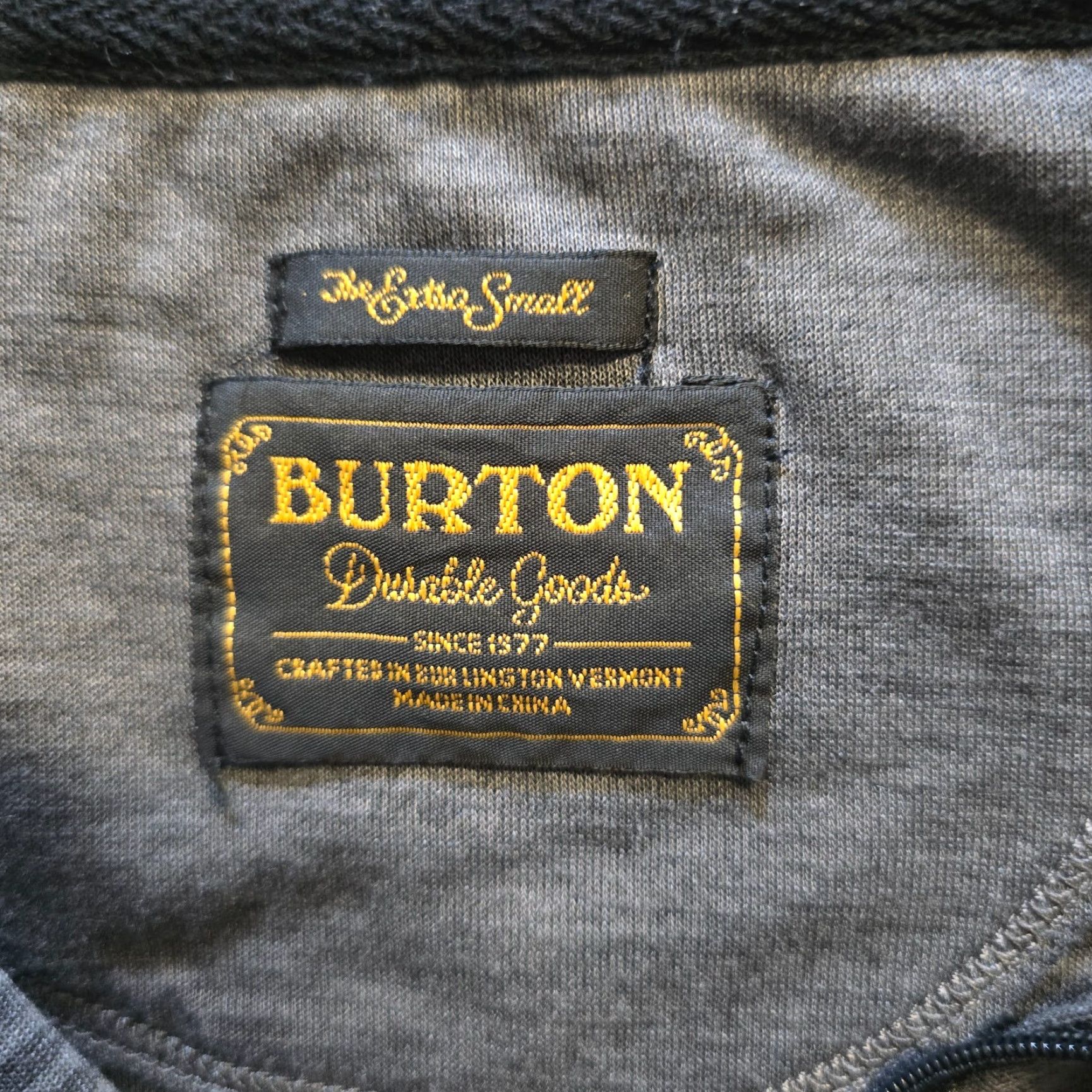 Burton Burton Hoodie Womens XS Gray Full Zip Sweatshirt Performance Stretch Jacket Size XS / US 0-2 / IT 36-38 - 5 Thumbnail