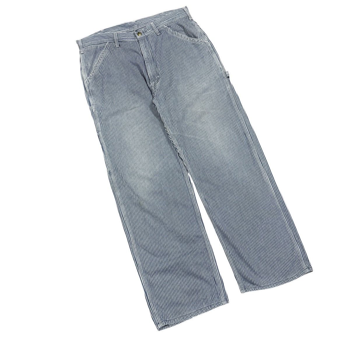 Lee Vtg🔥90’s Lee Hickory Men Workwear Carpenter Pants Size US 36 / EU 52 - 9 Thumbnail