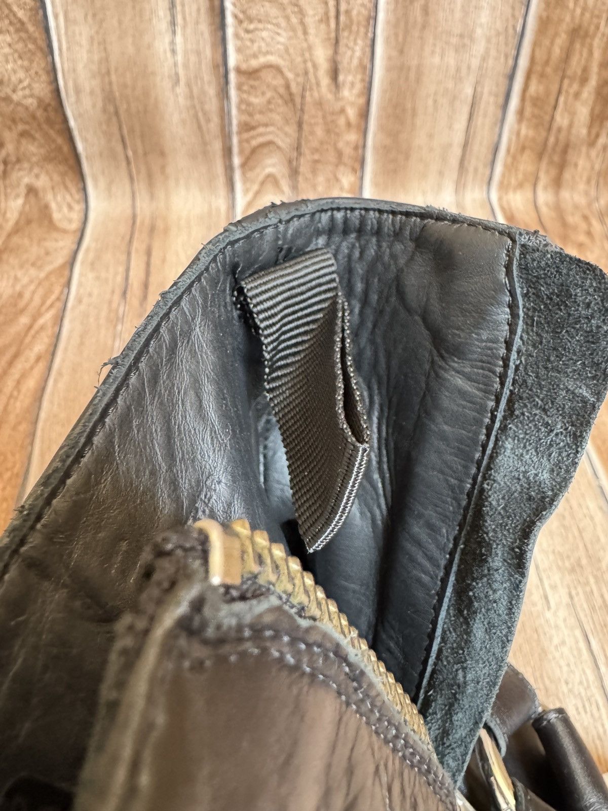 Calibre × Designer italian leather harness boots Size US 6.5 / EU 39-40 - 7 Thumbnail