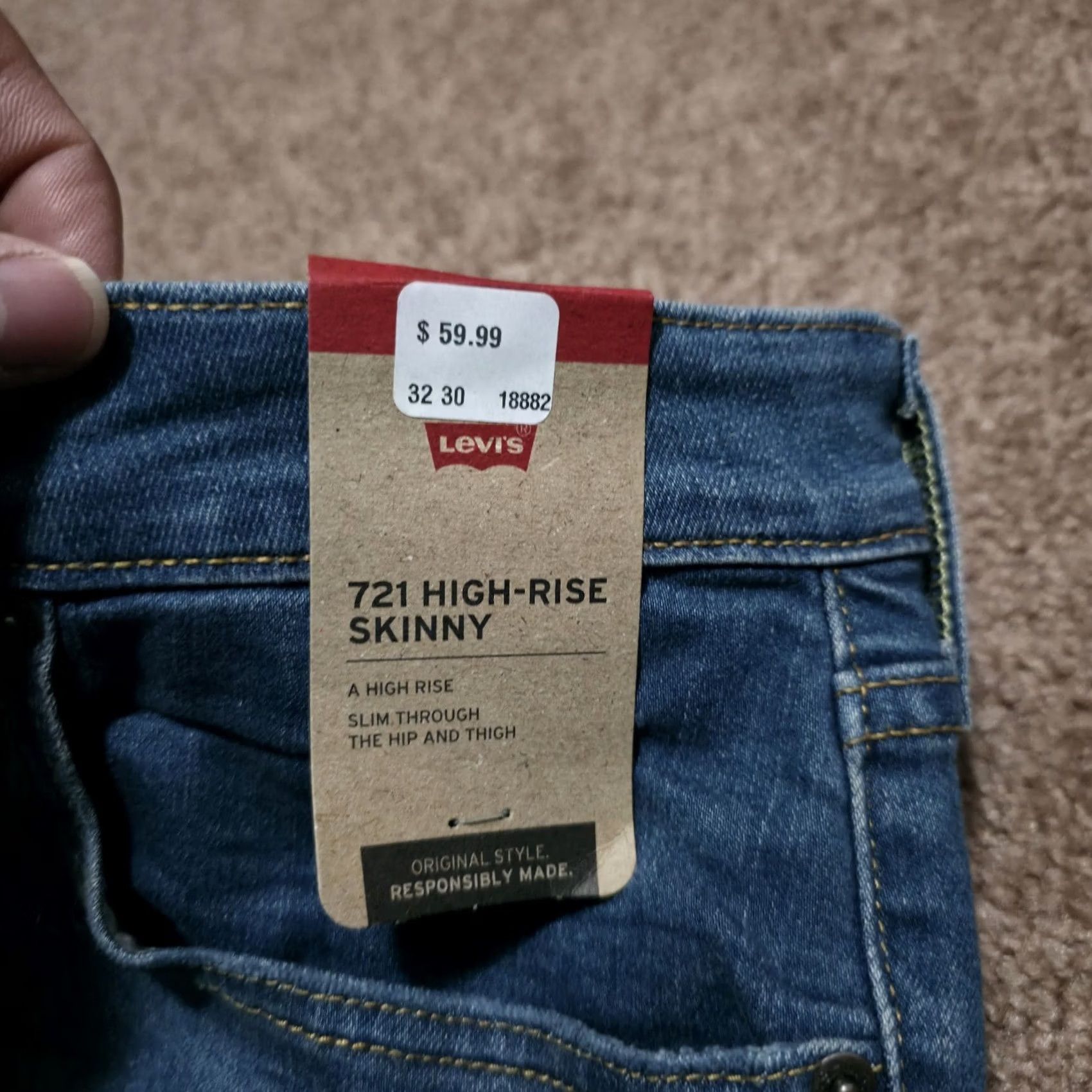 Levi's VINTAGENo; (invalid) Size 24" / US 00 / IT 34 - 3 Thumbnail