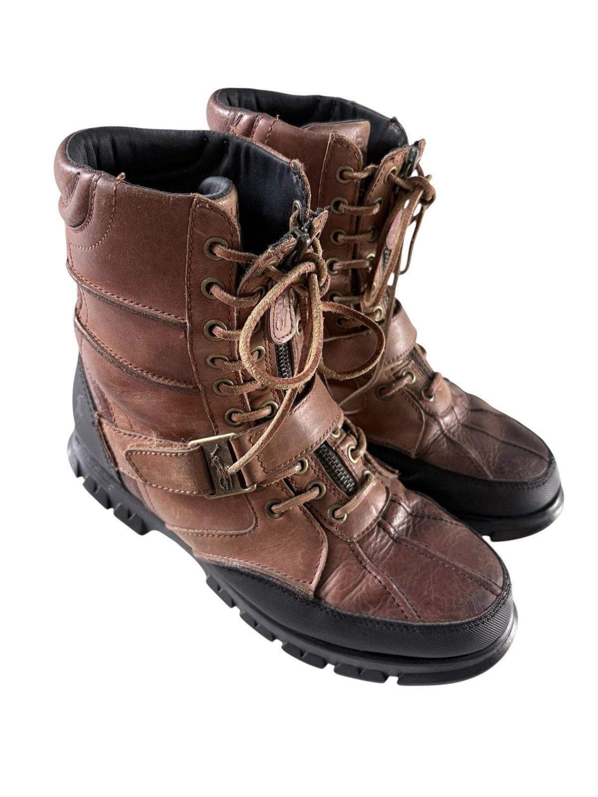 14th Addiction Vintage Polo Ralph Lauren Boots Size US 8 / EU 41 - 2 Thumbnail