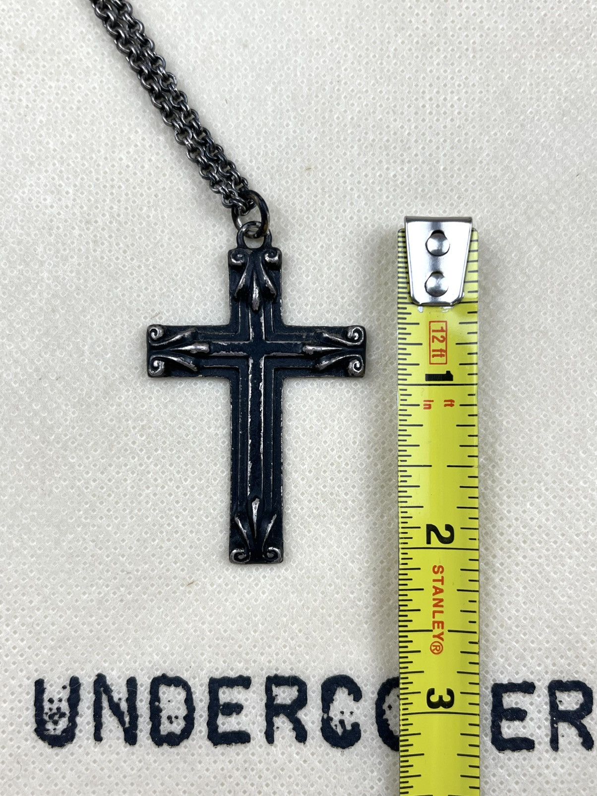 Undercover Undercover x Trash Anarchy & Peace Cross Necklace Pendant Size ONE SIZE - 3 Thumbnail