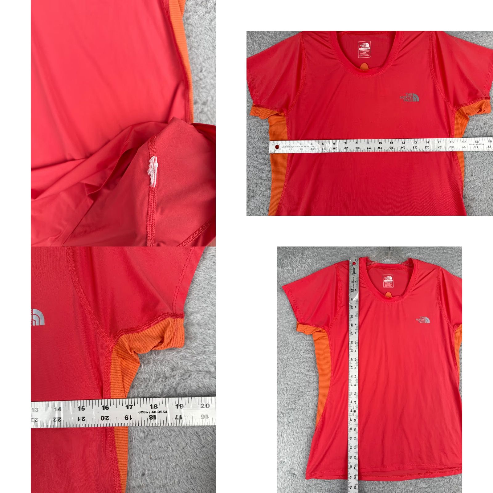 The North Face The North Face Shirt Women M Pink Crew Neck Poly Flight Series Vaporwick T-Shirt Casual Women Medium Pink All Seasons Breathable Size M / US 6-8 / IT 42-44 - 8 Thumbnail