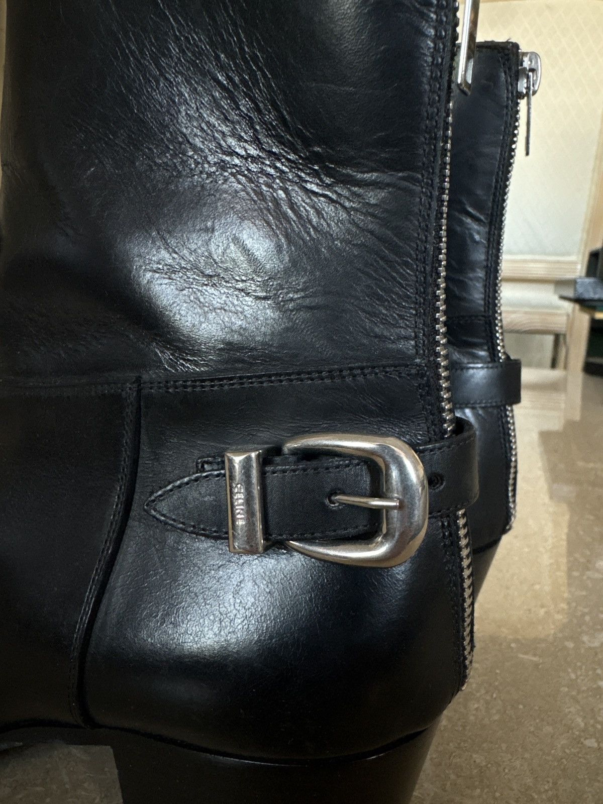 Celine Celine Isaac Buckle Zip Boot Hedi Slimane Era Size US 8 / EU 41 - 6 Thumbnail