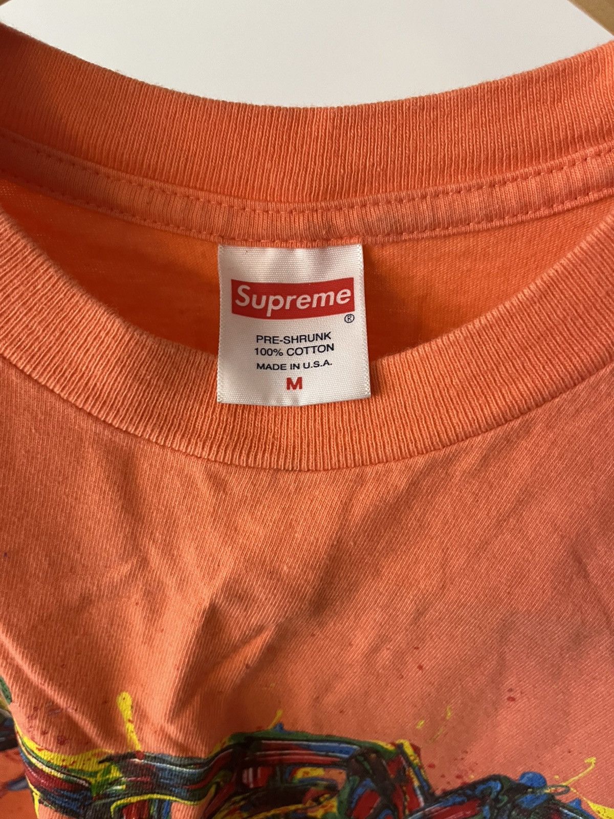 Supreme Supreme Graffiti Tee Size US M / EU 48-50 / 2 - 3 Thumbnail