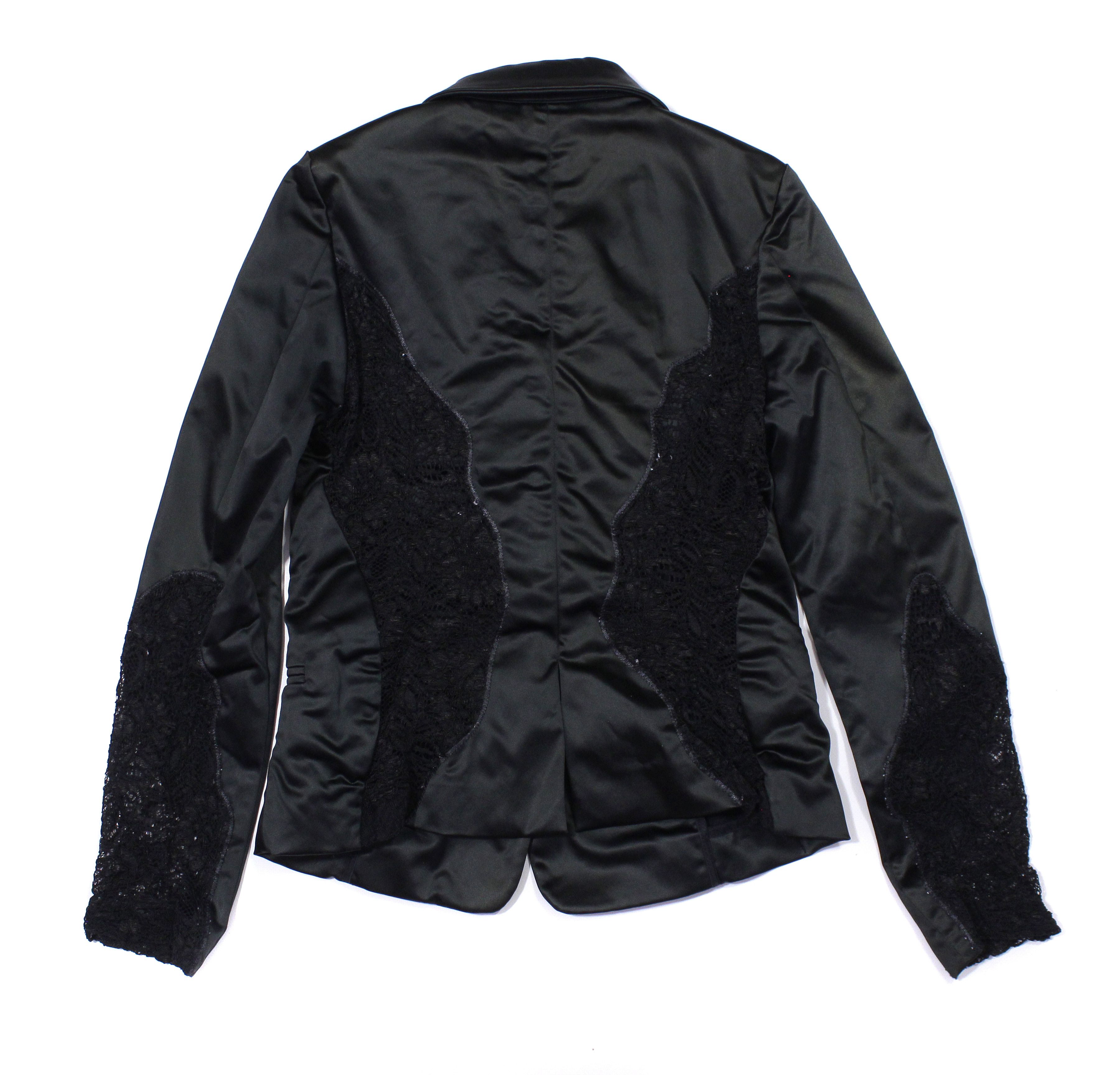 Versace Nylon Embroidered Blazer Vintage Size M / US 6-8 / IT 42-44 - 3 Thumbnail