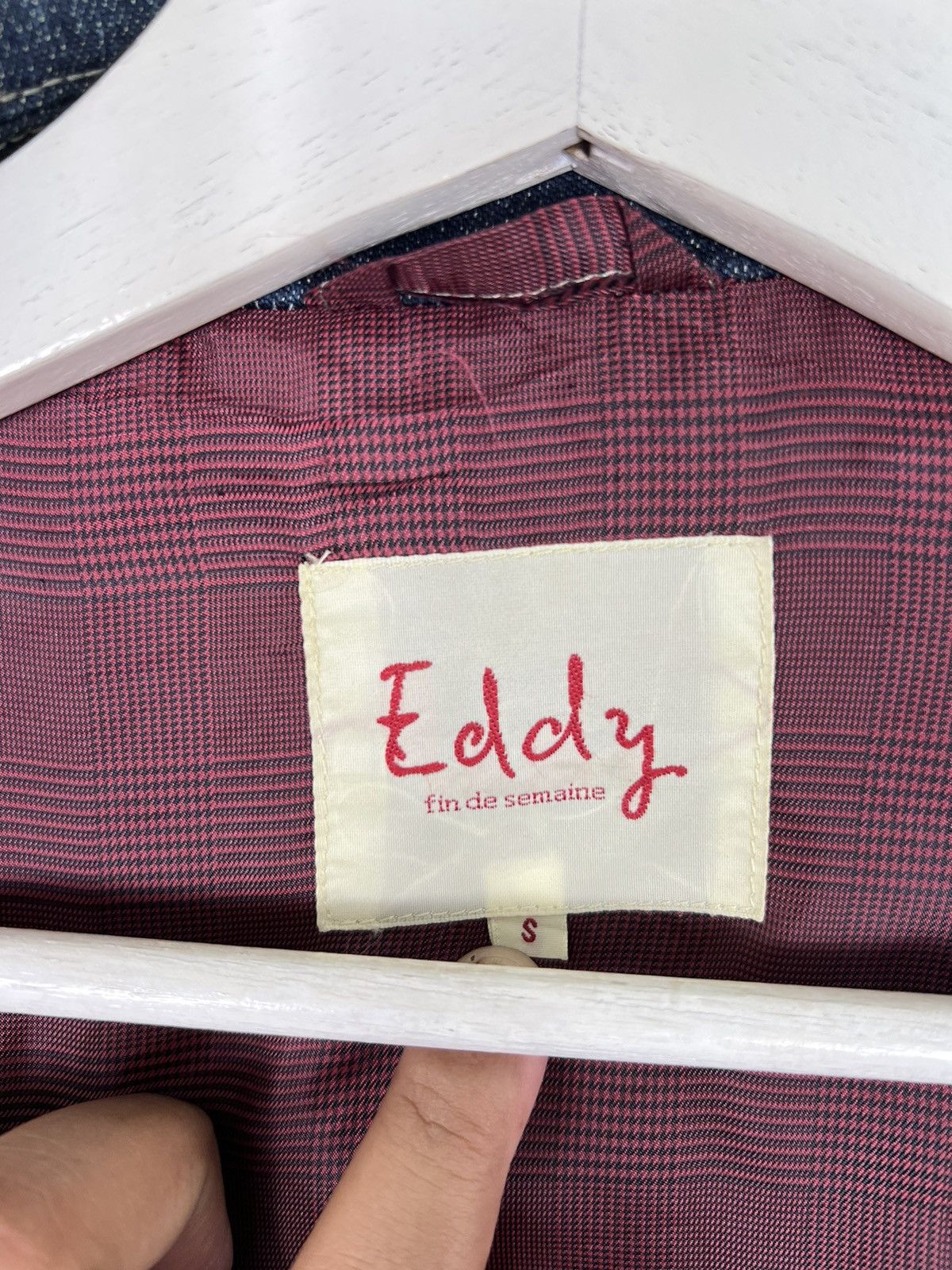Japanese Brand 💥 EDDY DENIM CHORE JACKET Size US M / EU 48-50 / 2 - 8 Thumbnail