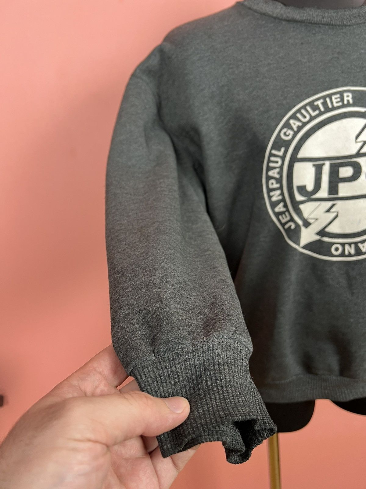 Vintage Jean Paul Gaultier sweatshirt logo vintage rare streetwear Size US M / EU 48-50 / 2 - 4 Thumbnail