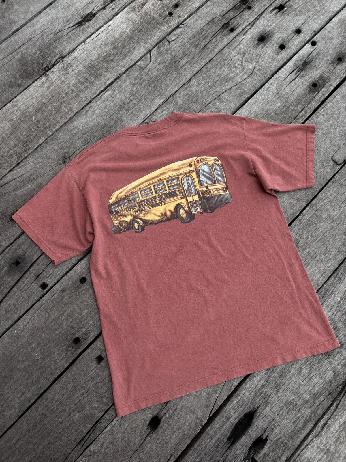 Other Vintage Limp Bizkit School Bus #3 Duval County 1998 Size US XL / EU 56 / 4 - 2 Thumbnail