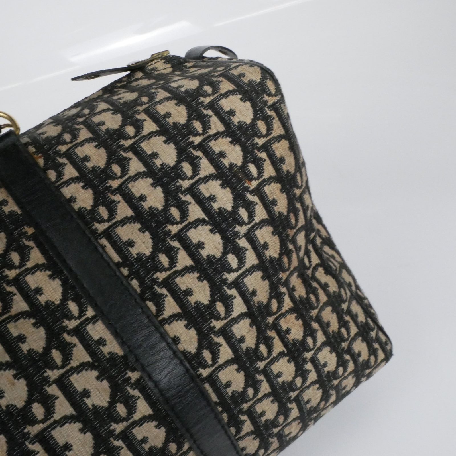 Dior Christian Dior Beige Trotter Monogram Duffle Bag Size ONE SIZE - 7 Thumbnail