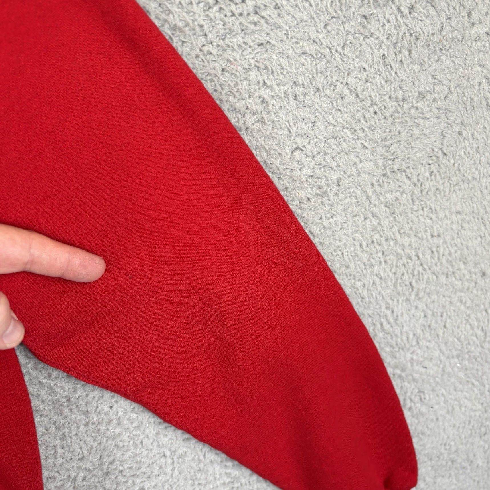 Jerzees VINTAGE Jerzees Crewneck Sweatshirt Mens L Red 90s USA Made By Russell Size US L / EU 52-54 / 3 - 4 Thumbnail