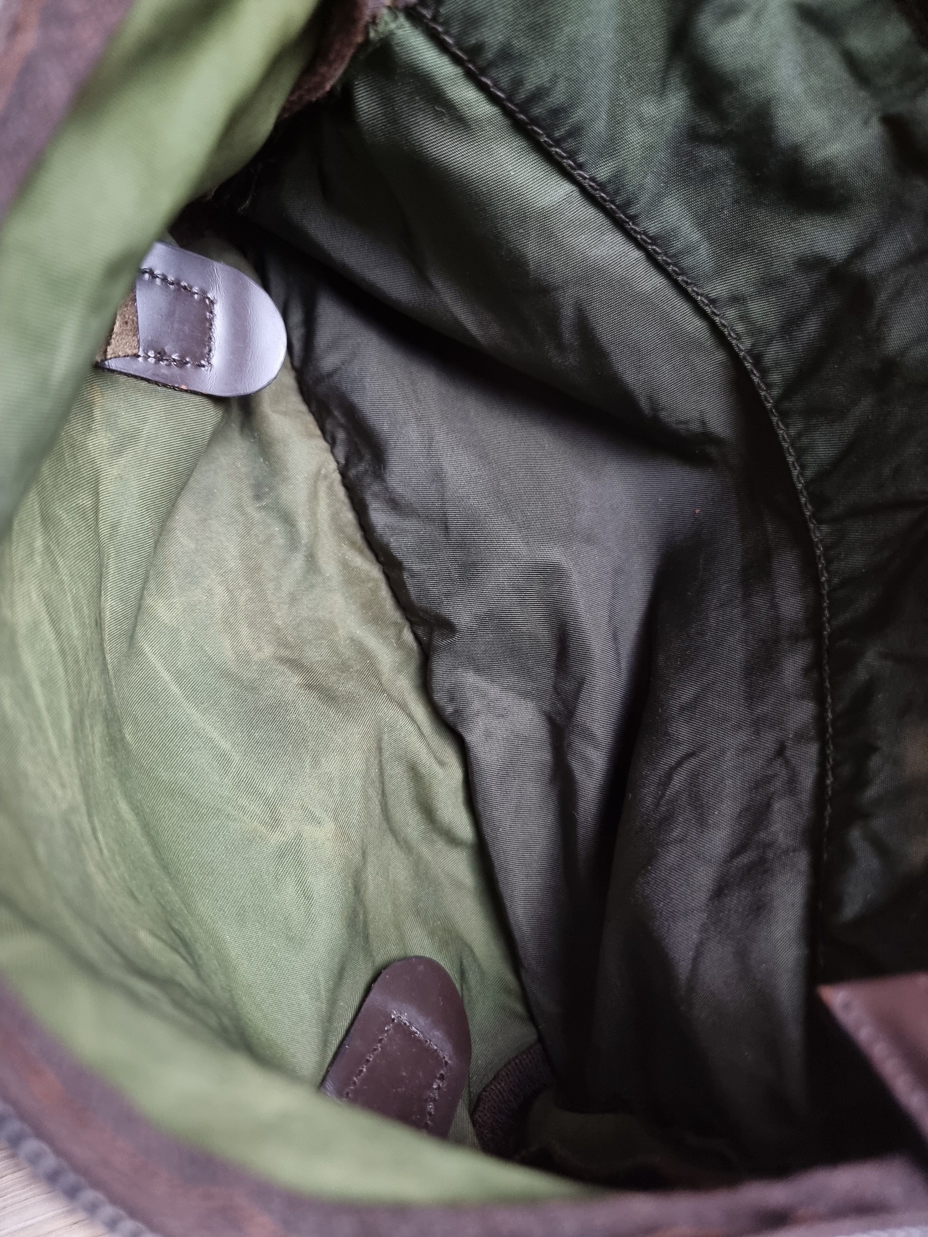 Prada Prada shoulder bag nylon khaki dark green Size ONE SIZE - 6 Thumbnail
