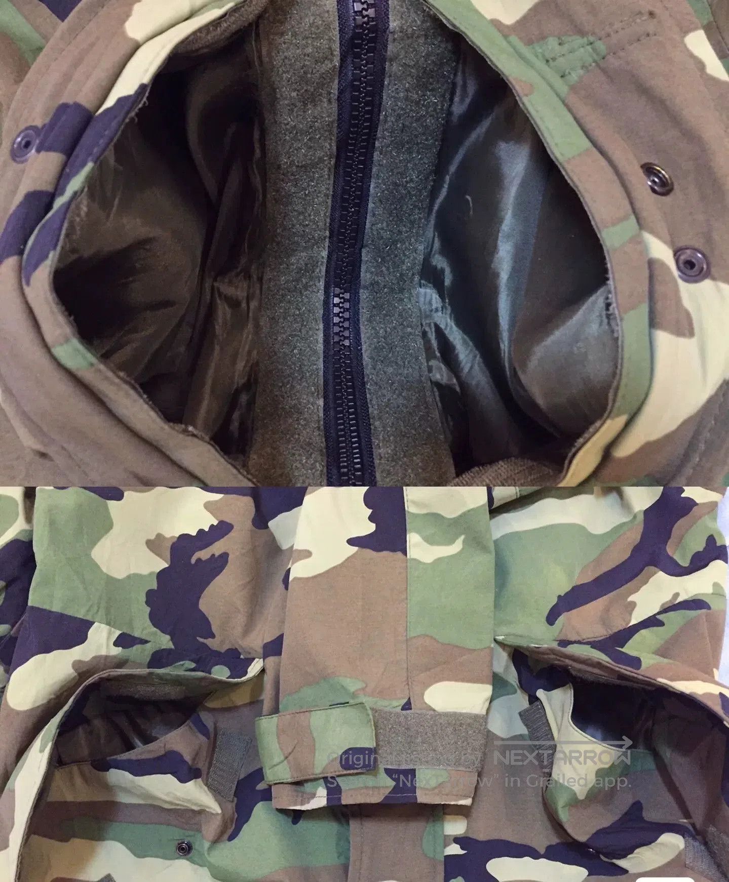 YMC U.S. Woodland Camo Parka ECWCS. Size US M / EU 48-50 / 2 - 9 Thumbnail