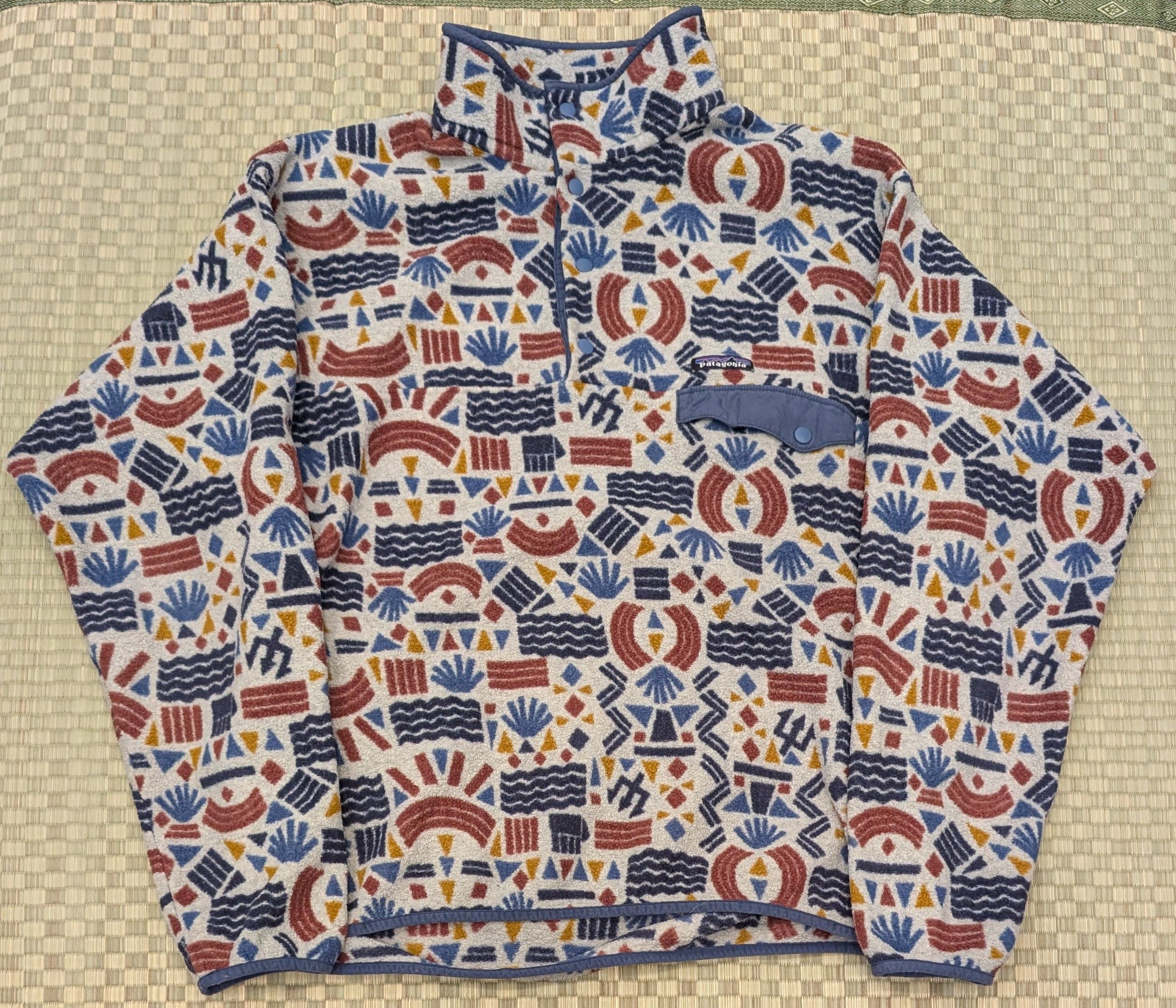 Patagonia Patagonia Synchilla Snap-T Fleece Sweater Protected Peaks Size US L / EU 52-54 / 3 - 1 Thumbnail