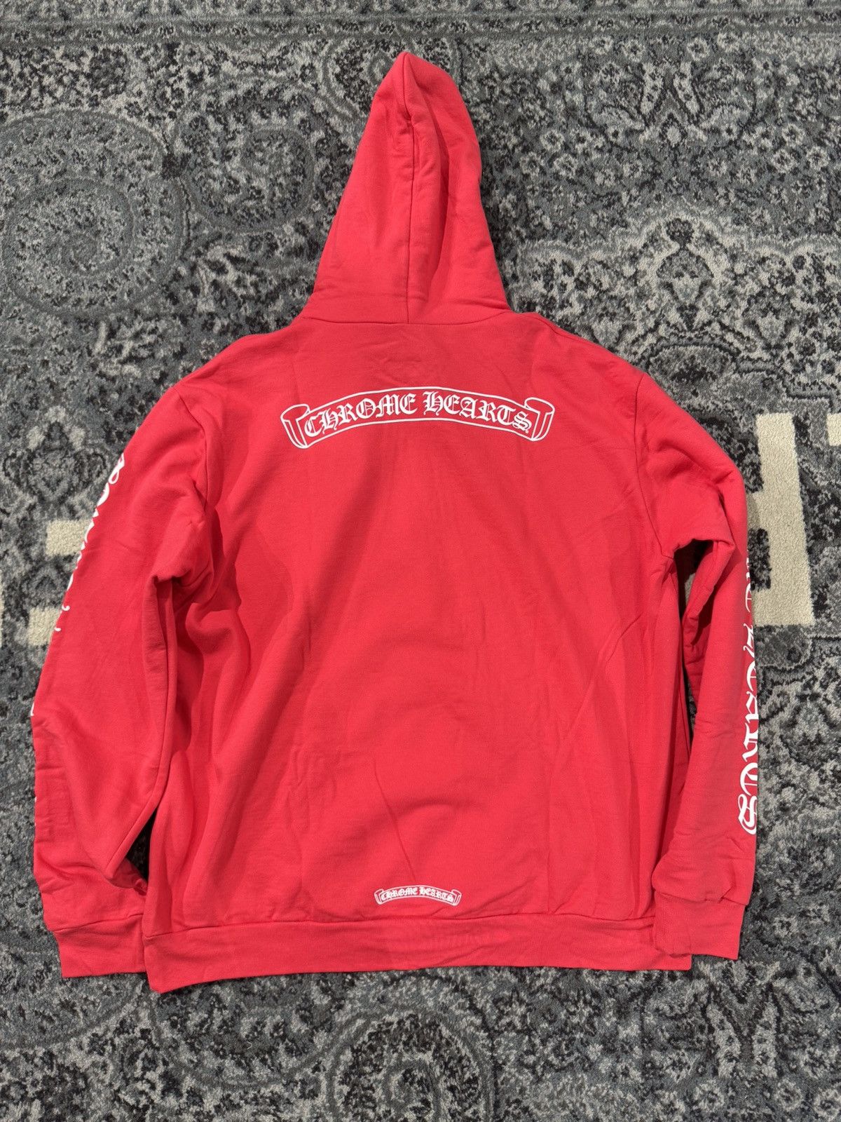 Chrome Hearts Chrome Hearts Website Scroll Logo Hoodie Size US L / EU 52-54 / 3 - 4 Thumbnail