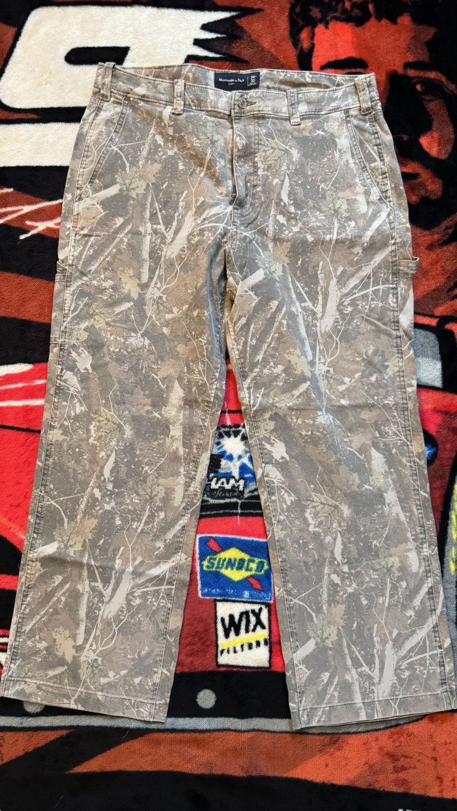 Abercrombie & Fitch Abercrombie & fitch camo pants Size US 34 / EU 50 - 1 Thumbnail