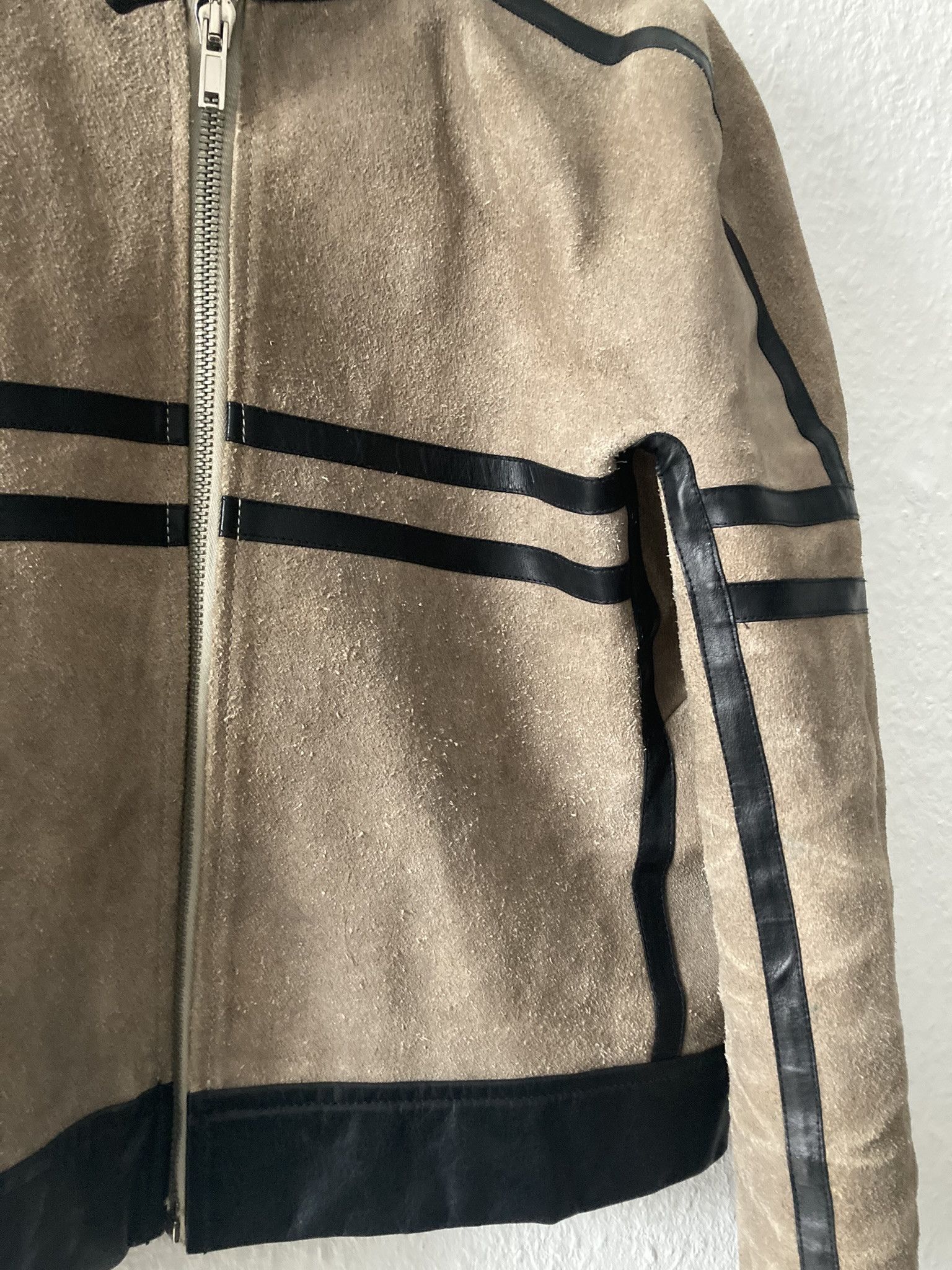 Rick Owens FW12 "MOUNTAIN" Cropped Runway Cow Leather Jacket Rick Owens Size US L / EU 52-54 / 3 - 6 Thumbnail