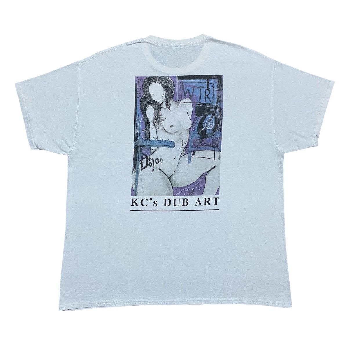 Vintage Rare‼️🔥K.D.A KC's DUB ART Sexy Girl T-Shirt Size US L / EU 52-54 / 3 - 1 Thumbnail
