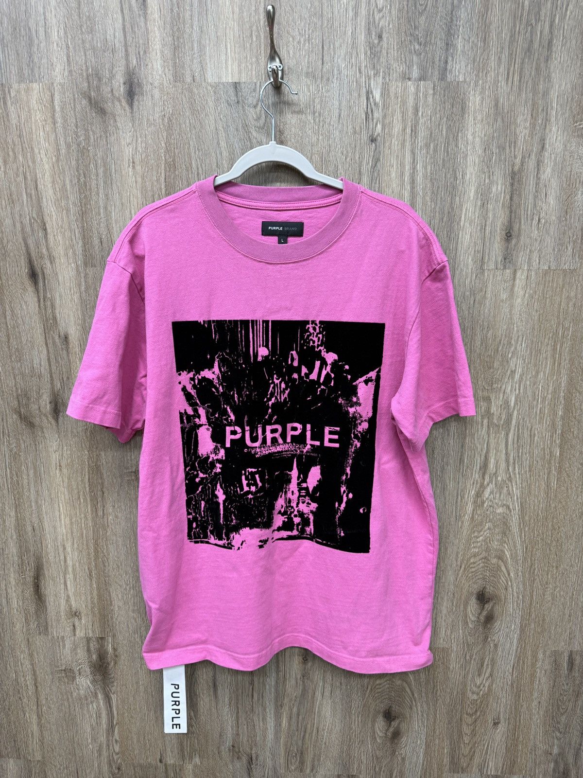Purple Purple Pink Short Sleeve Size US L / EU 52-54 / 3 - 2 Thumbnail