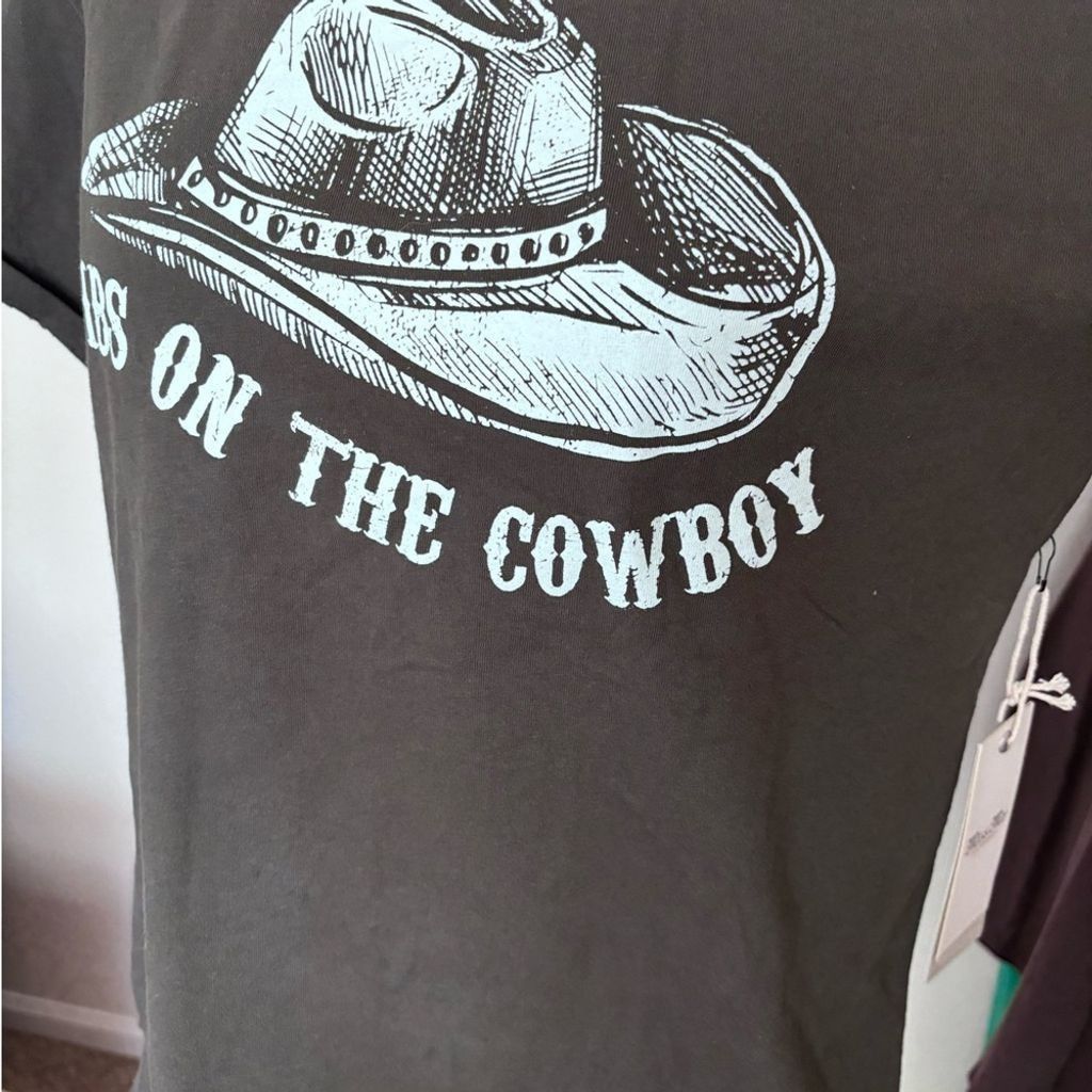 Miss Me Miss me dibs on the cowboy graphic tee NWT Size S / US 4 / IT 40 - 3 Thumbnail