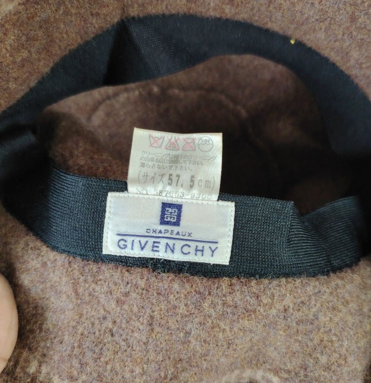 Givenchy × Vintage Givenchy Wool Vintage Bucket Hat Size ONE SIZE - 3 Thumbnail