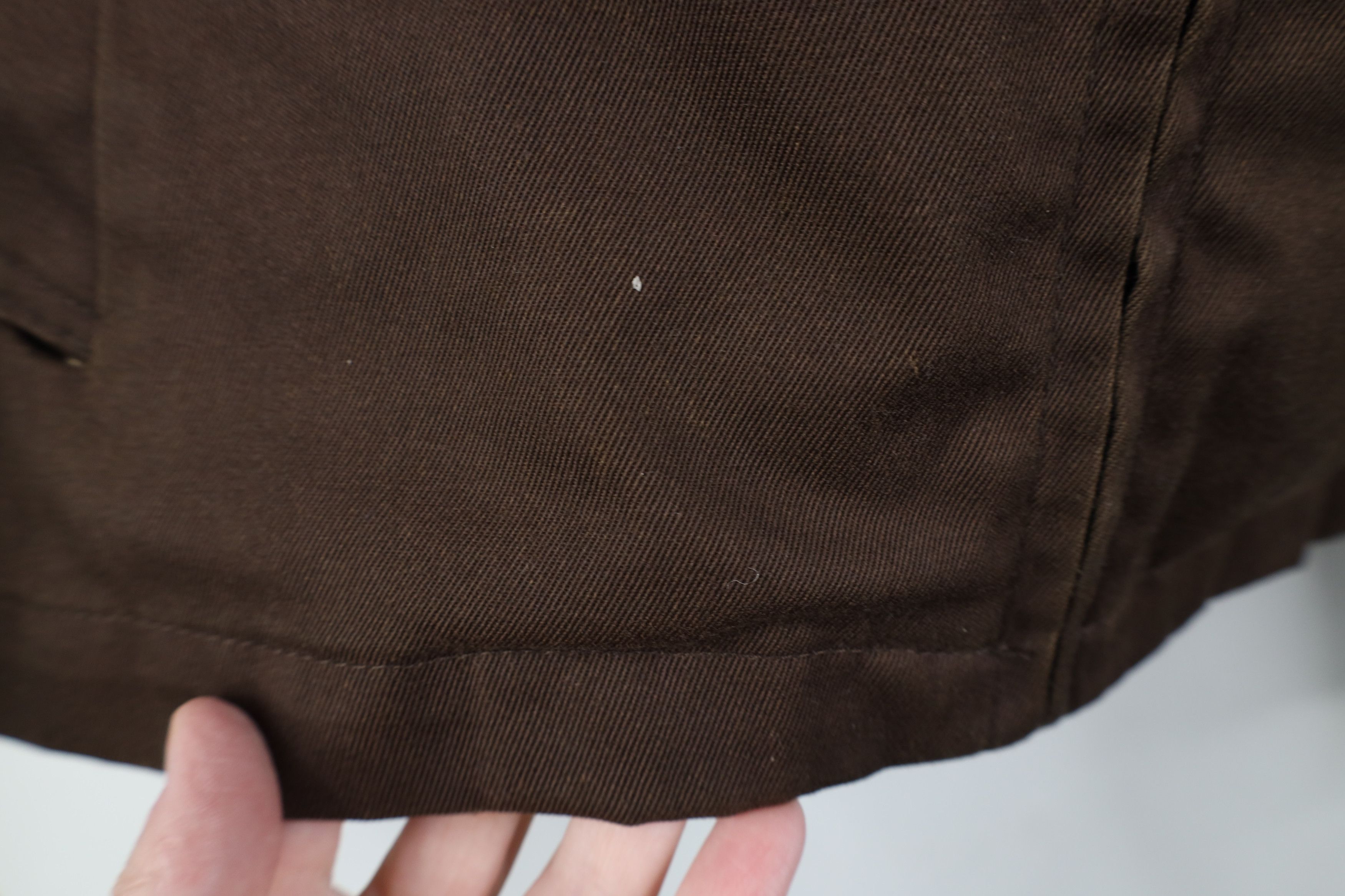 Vintage Vintage 70s Fish & Wildlife Service Button Back Twill Jacket Size M / US 6-8 / IT 42-44 - 6 Thumbnail